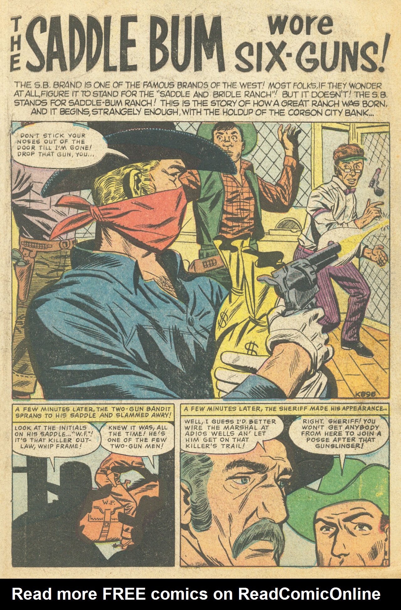 Read online Western Gunfighters (1956) comic -  Issue #23 - 3