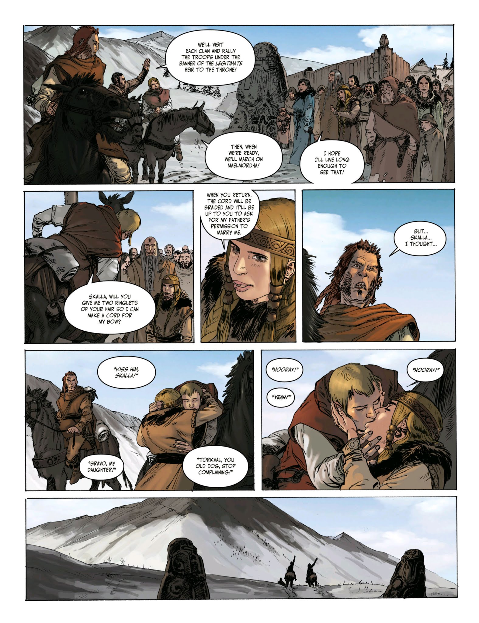 Read online Throne of Ice comic -  Issue #3 - 19