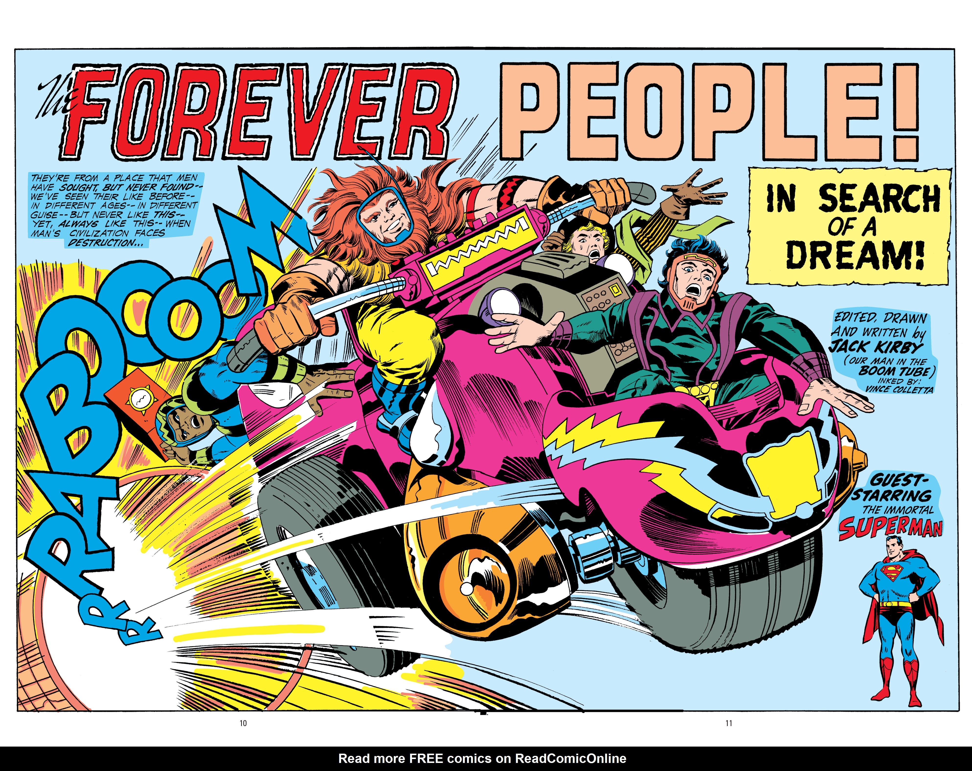 Read online The Forever People comic -  Issue # _TPB  by Jack Kirby (Part 1) - 11