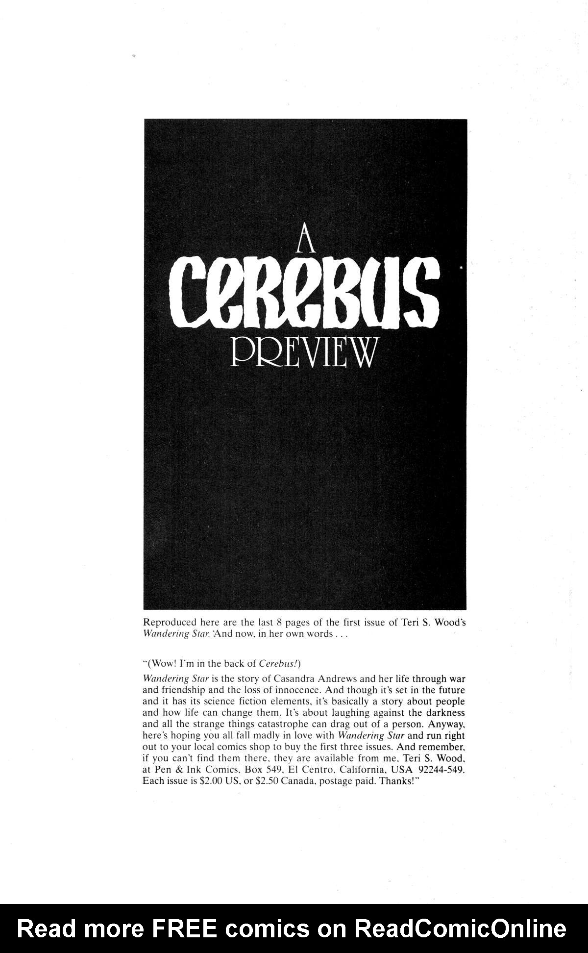 Cerebus Issue #173 #172 - English 25