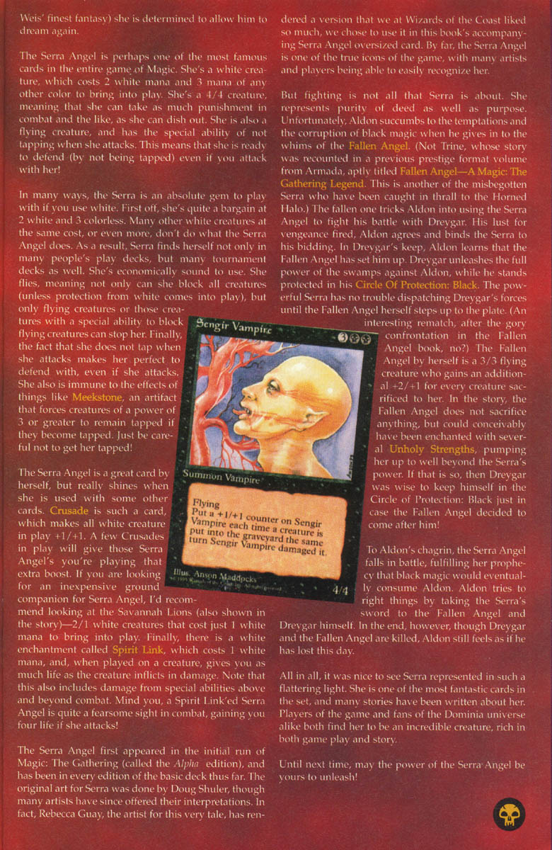 Read online Serra Angel on the World of Magic: The Gathering comic -  Issue # Full - 53