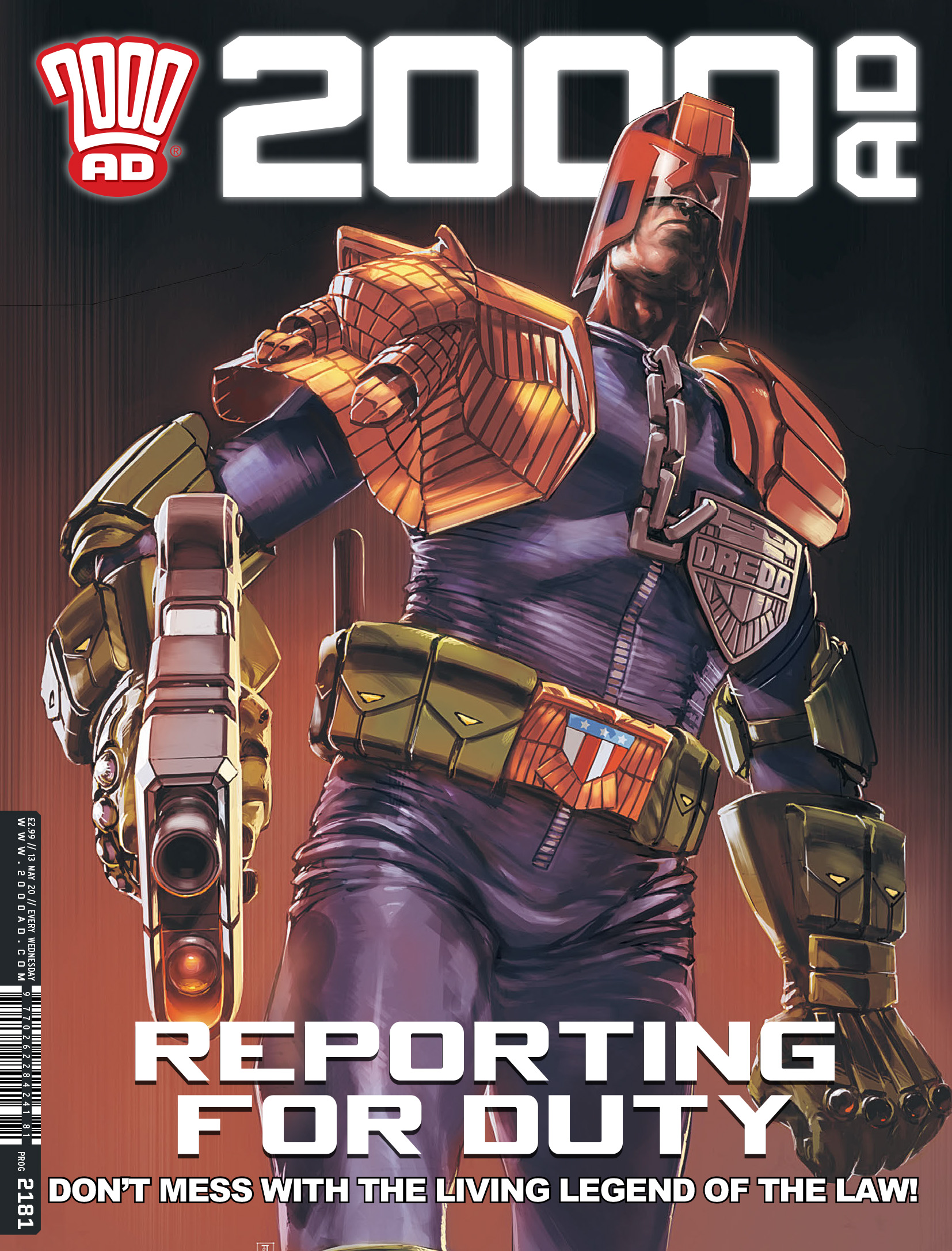 Read online 2000 AD comic -  Issue #2181 - 1