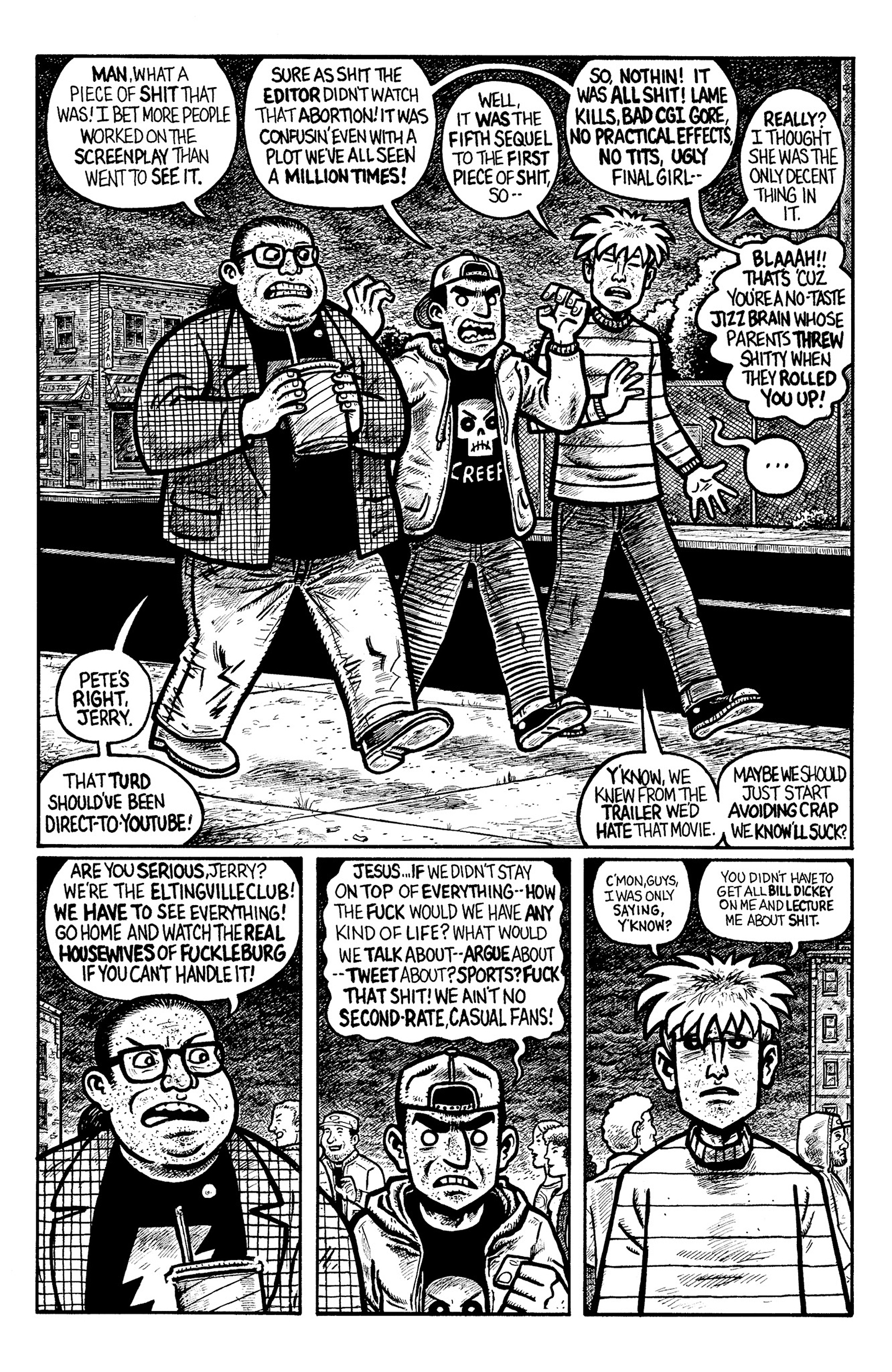 Read online The Eltingville Club comic -  Issue #1 - 16