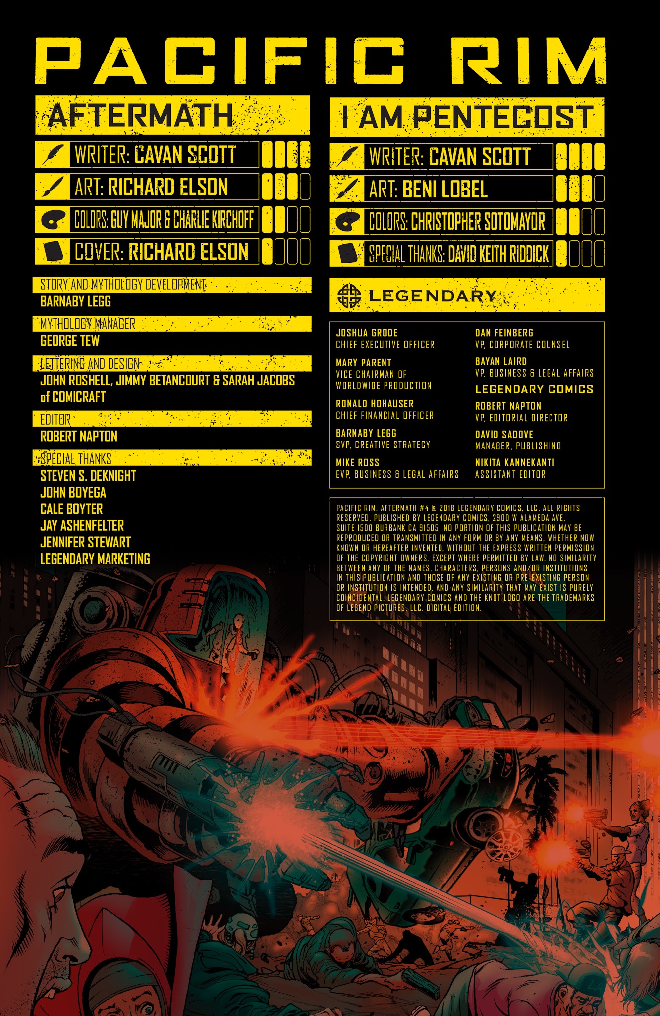 Read online Pacific Rim Aftermath comic -  Issue #4 - 2