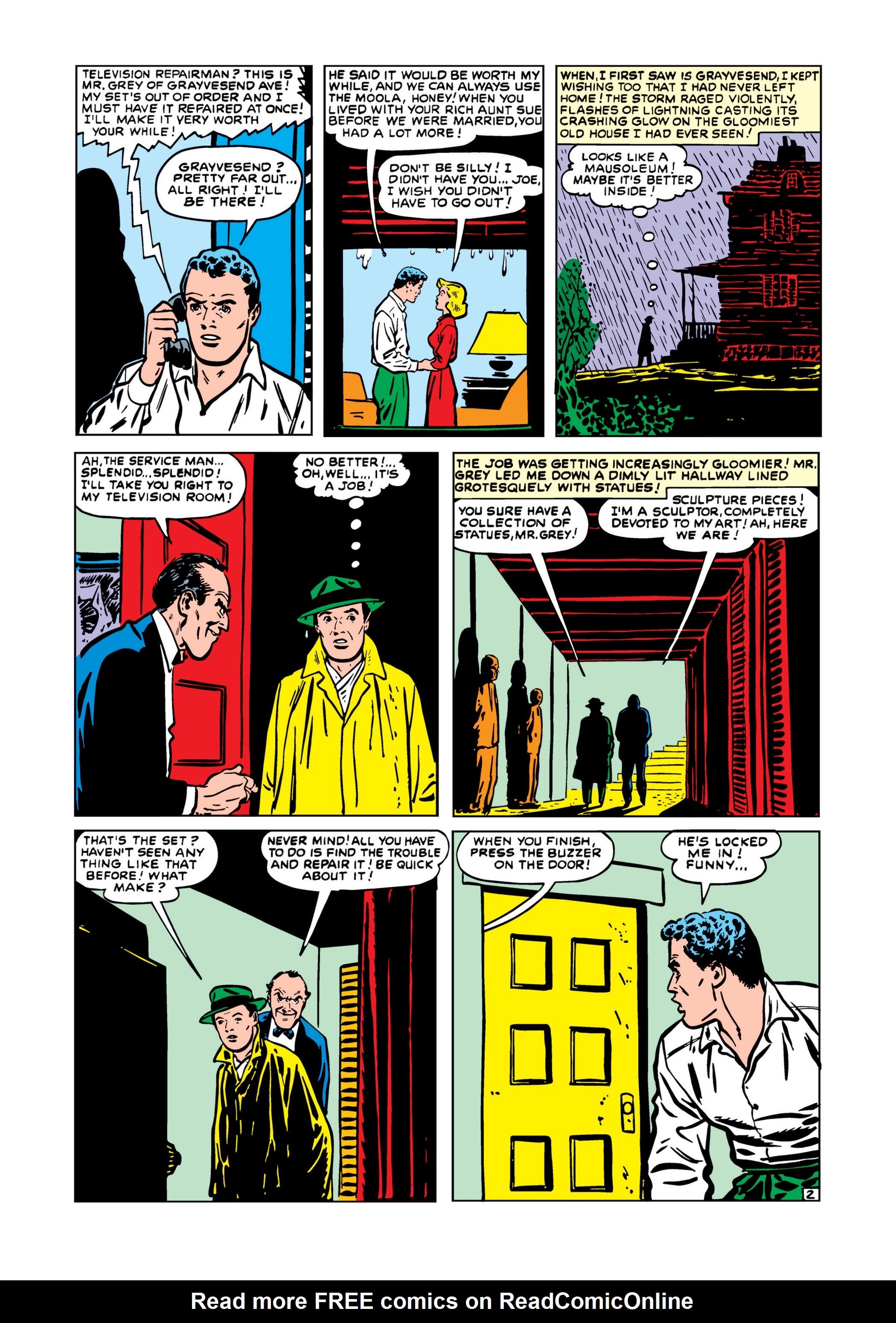 Read online Marvel Masterworks: Atlas Era Strange Tales comic -  Issue # TPB 1 (Part 1) - 34