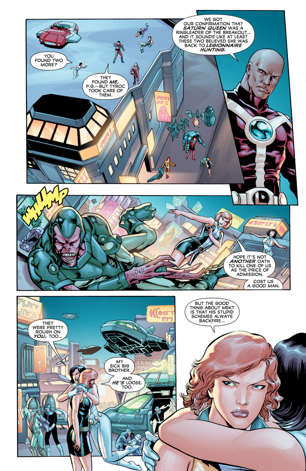 Legion of Super-Heroes (2010) Issue #11 #12 - English 6