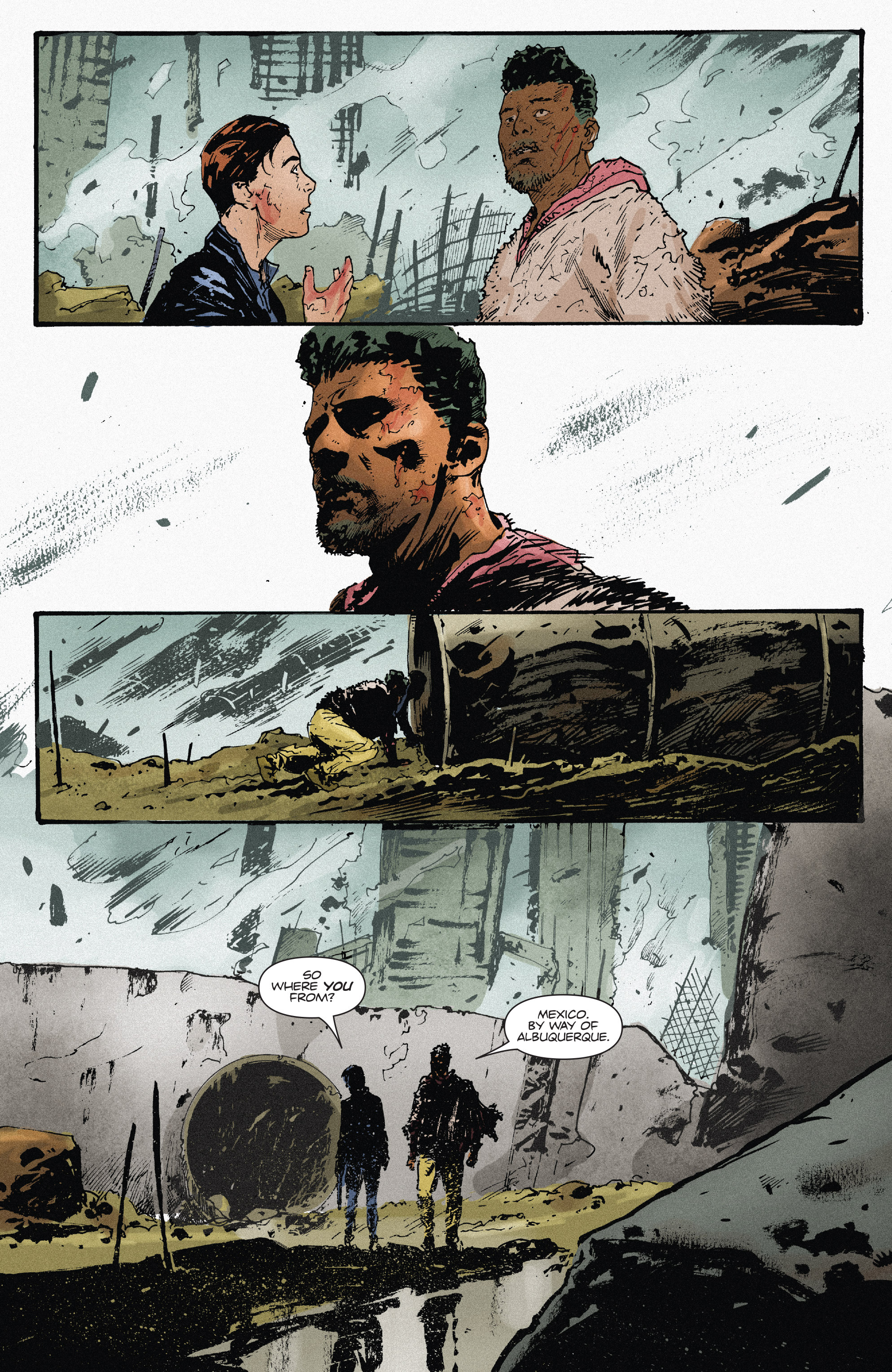 Read online Maze Runner: The Scorch Trials Official Graphic Novel Prelude comic -  Issue # TPB - 63