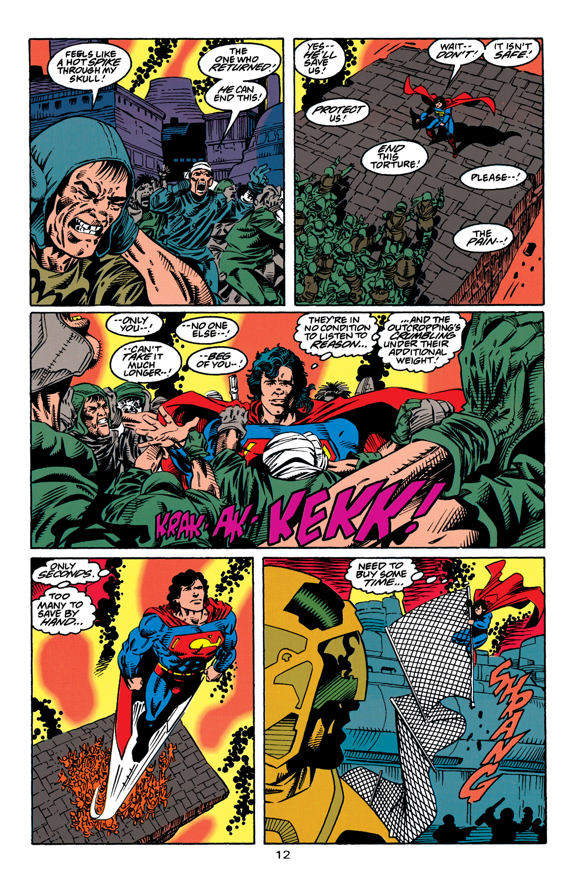 Read online Adventures of Superman (1987) comic -  Issue #518 - 12