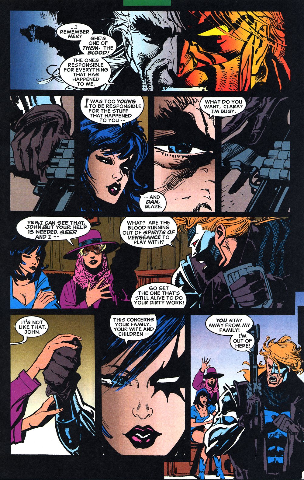 Read online Blaze: Legacy of Blood comic -  Issue #1 - 8