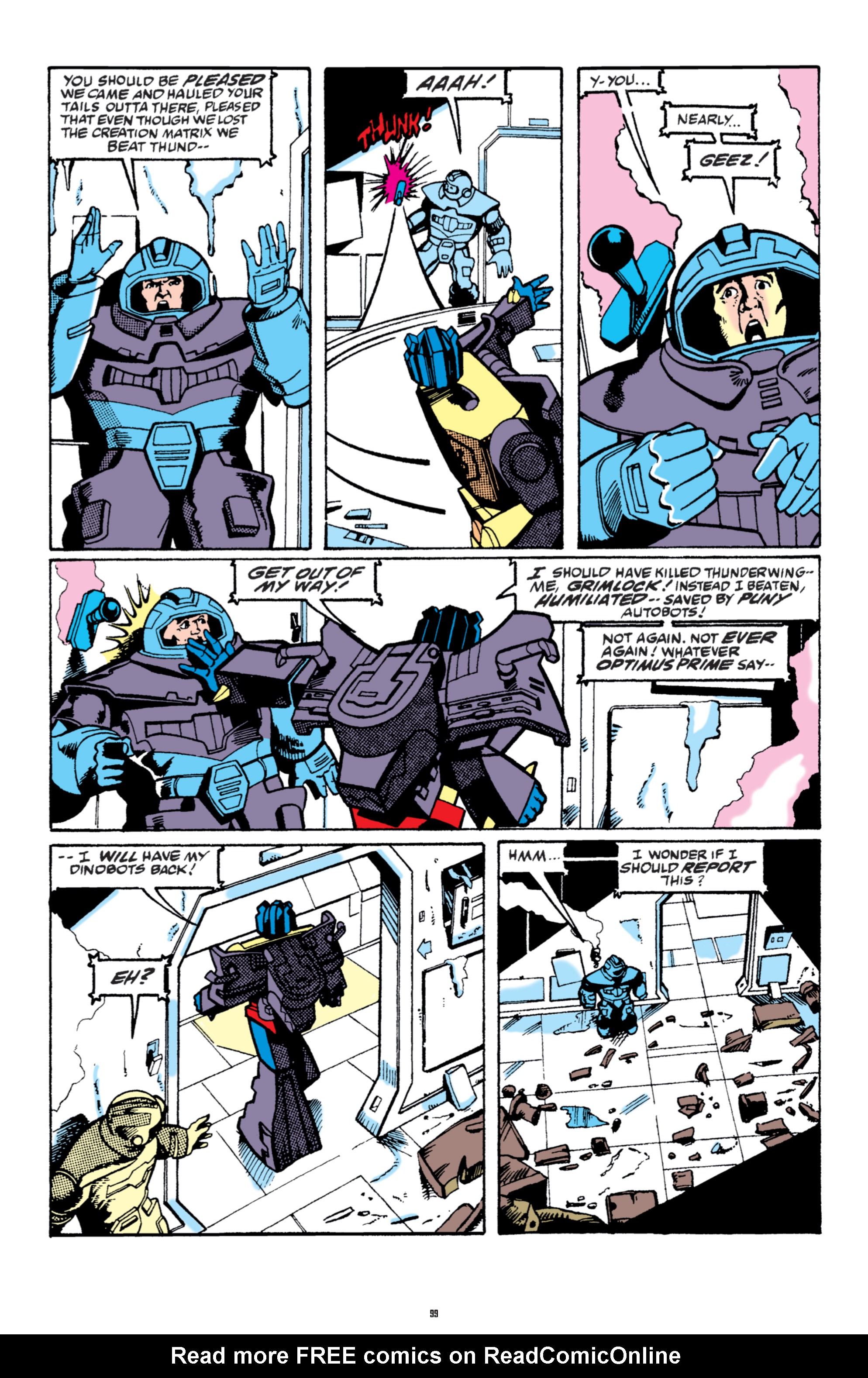 Read online The Transformers Classics comic -  Issue # TPB 6 - 99