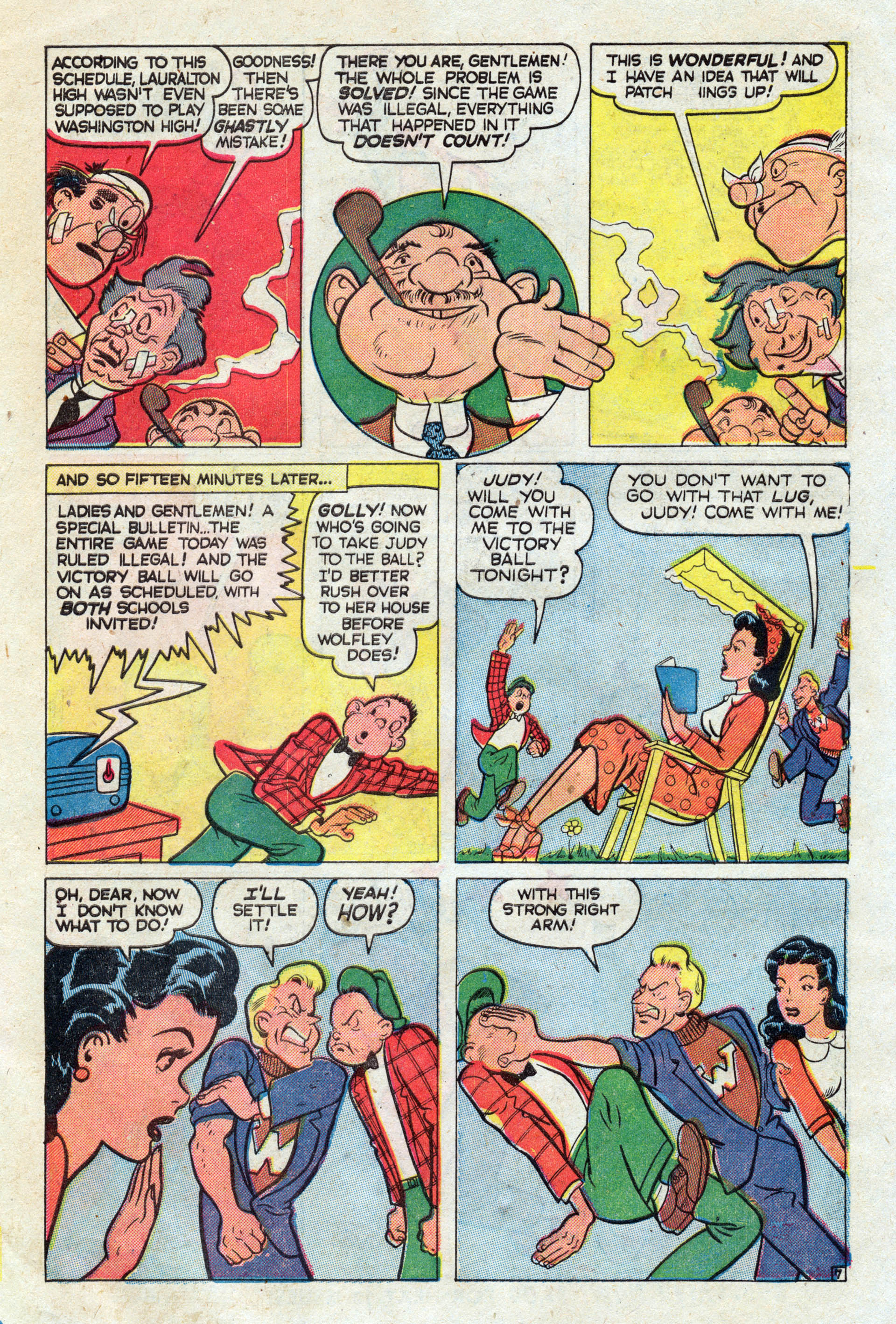 Read online Georgie Comics (1949) comic -  Issue #31 - 9