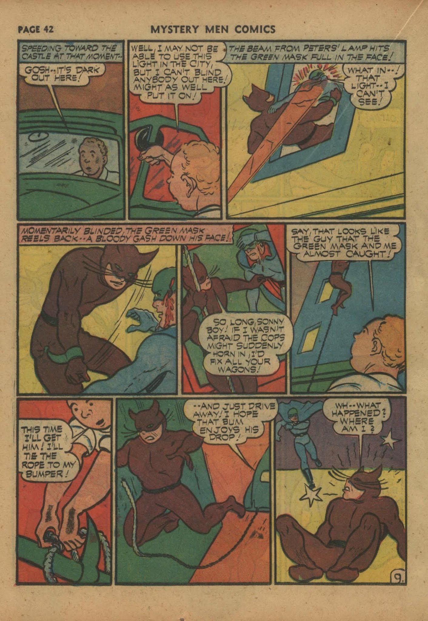 Read online Mystery Men Comics comic -  Issue #26 - 44