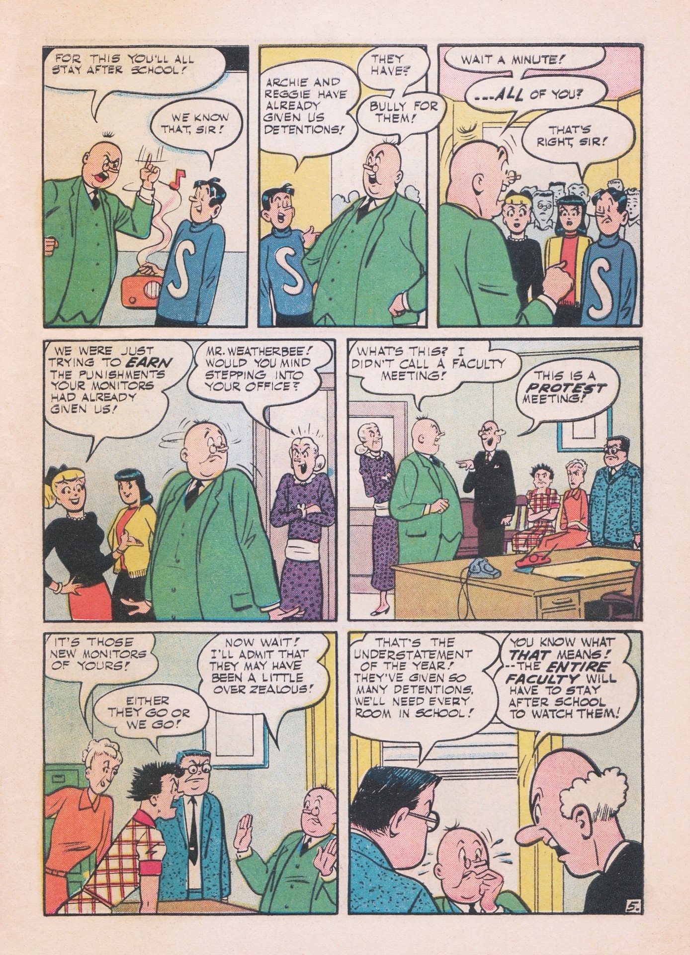 Read online Pep Comics comic -  Issue #128 - 7