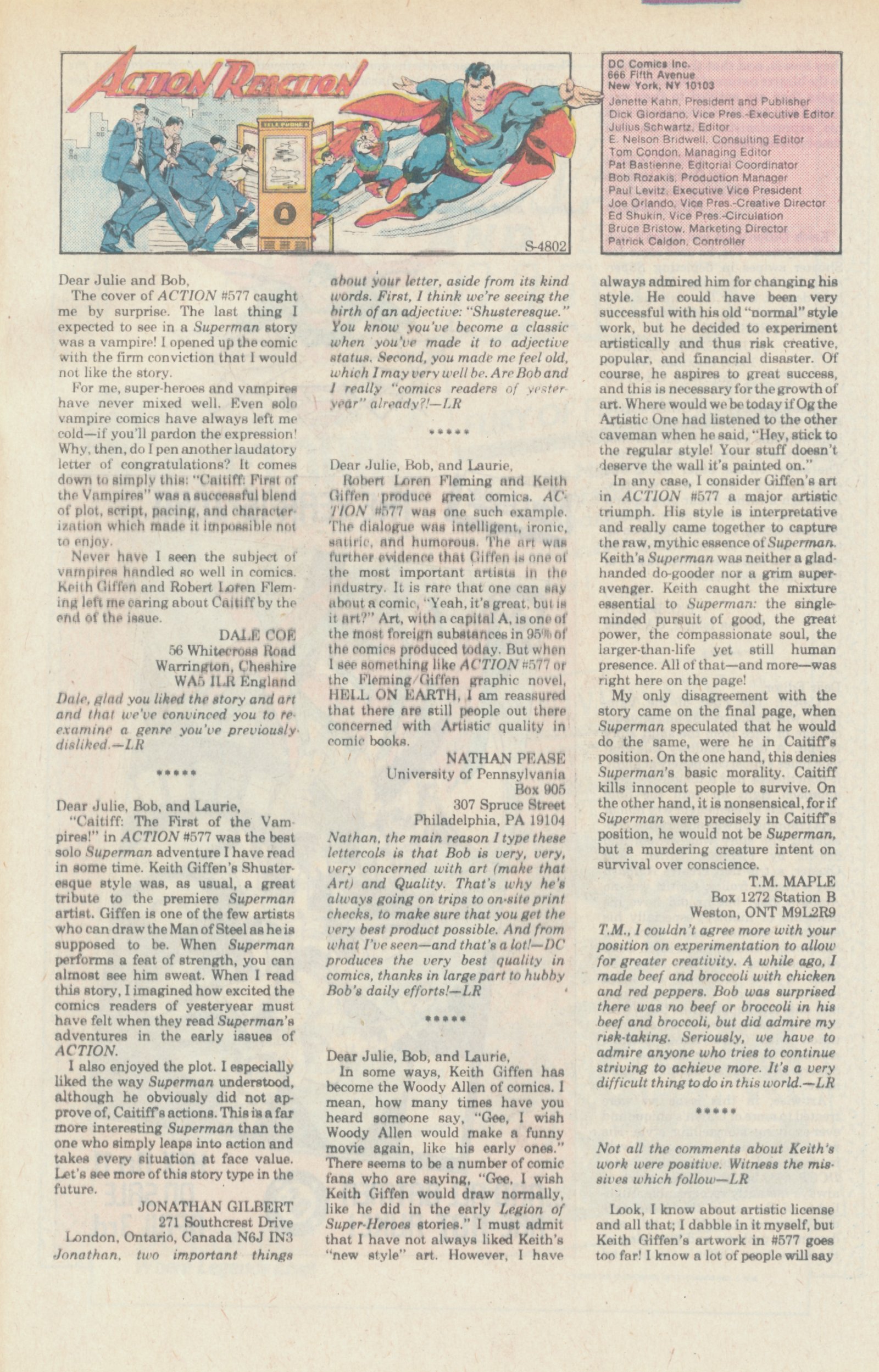 Read online Action Comics (1938) comic -  Issue #581 - 33