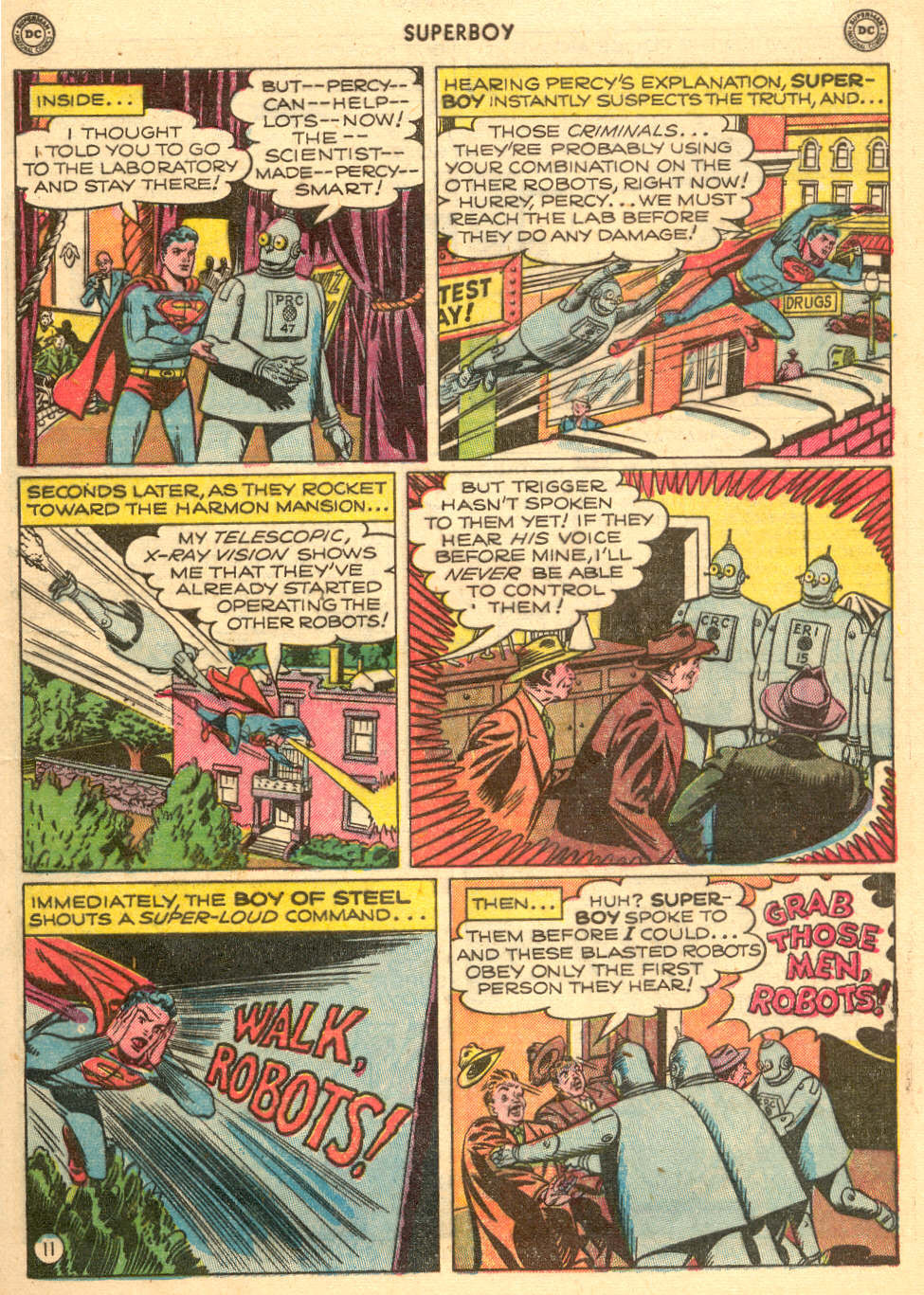 Read online Superboy (1949) comic -  Issue #9 - 12