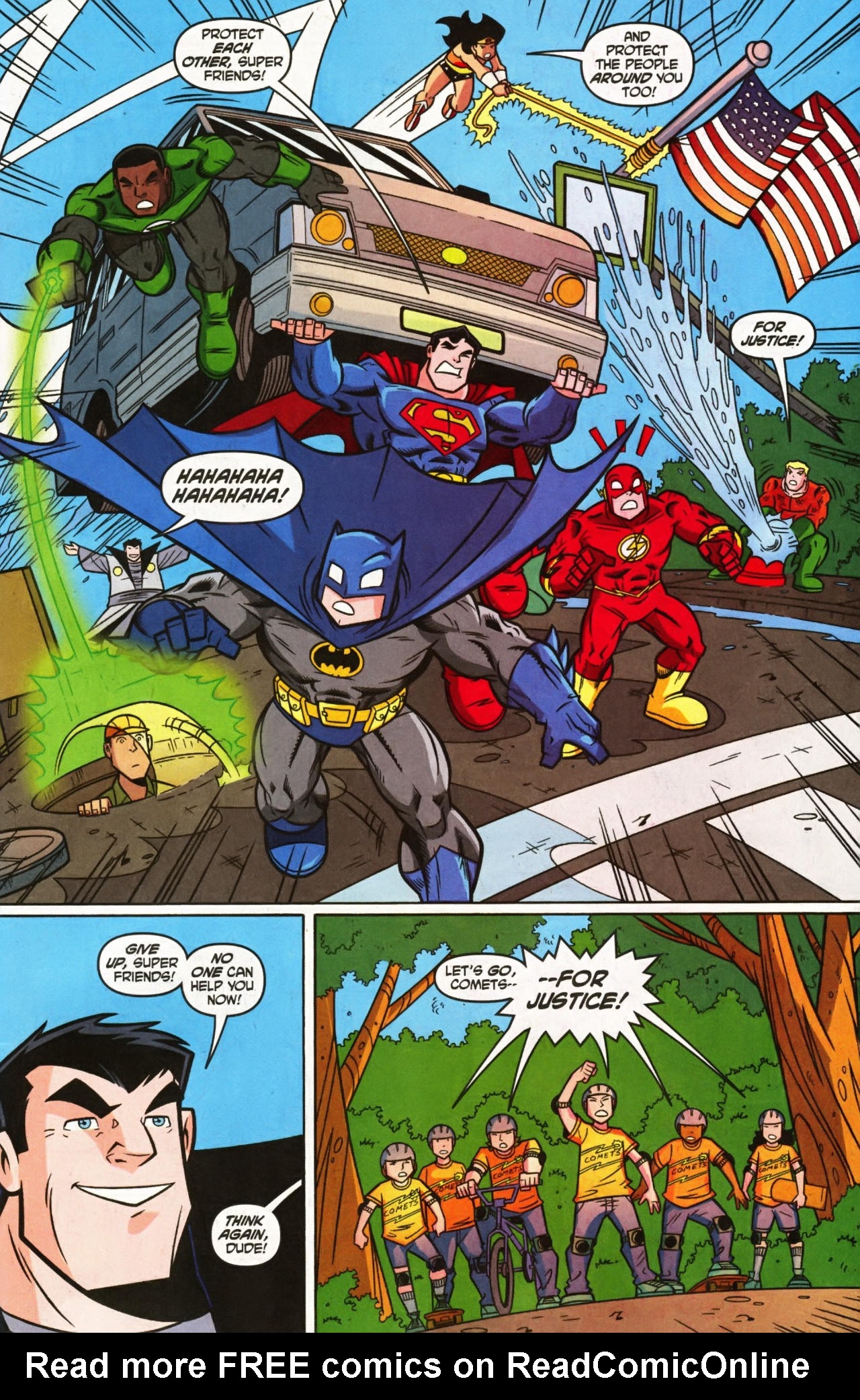 Read online Super Friends comic -  Issue #7 - 29