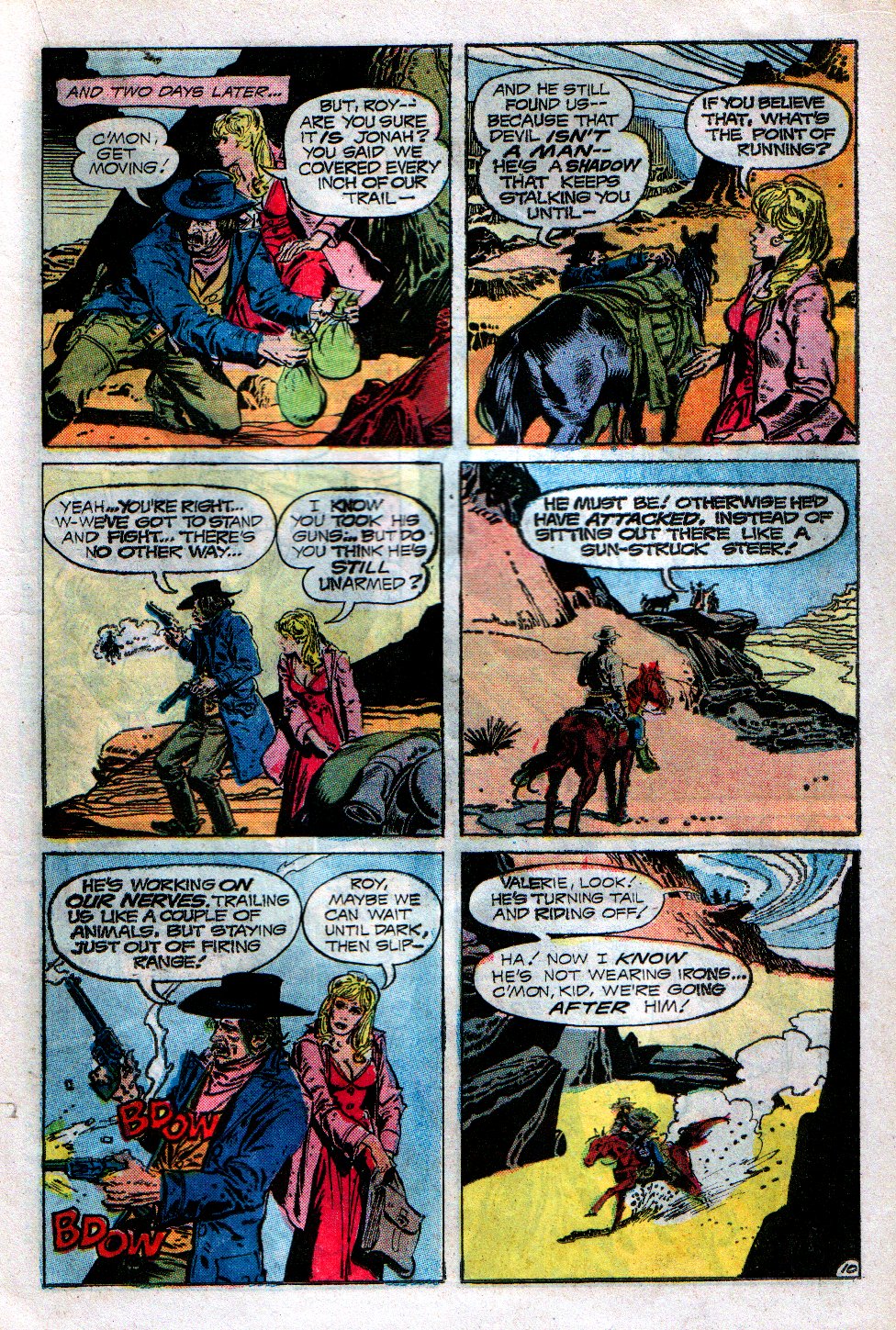 Read online Weird Western Tales (1972) comic -  Issue #21 - 11