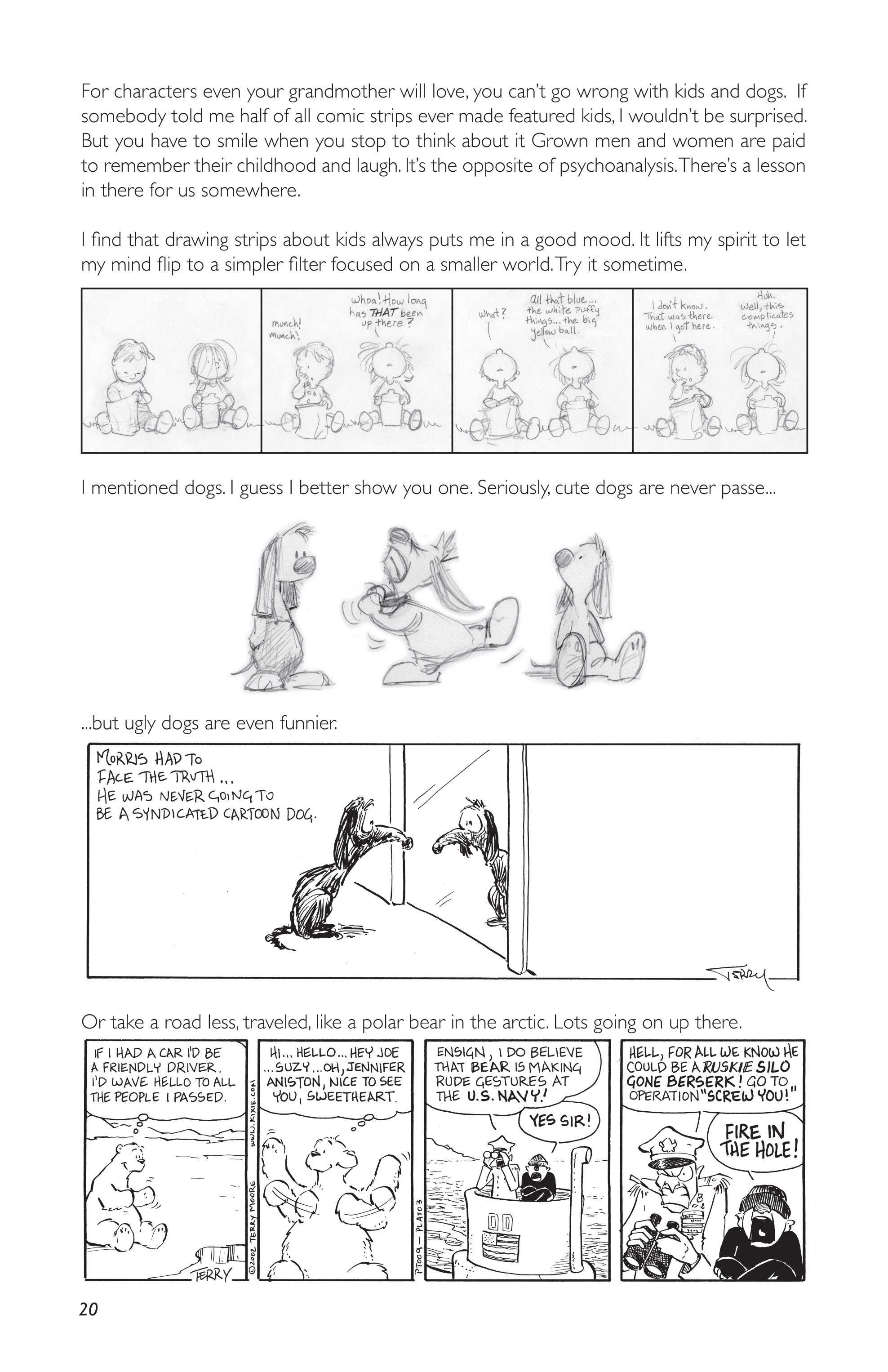 Read online Terry Moore's How to Draw... comic -  Issue # Funny - 22