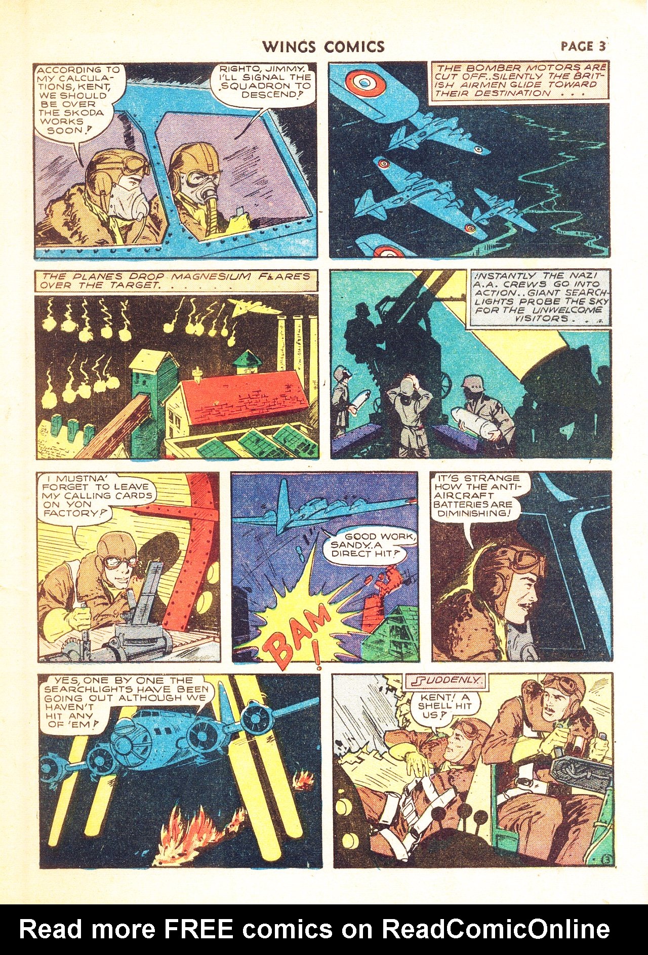 Read online Wings Comics comic -  Issue #8 - 5