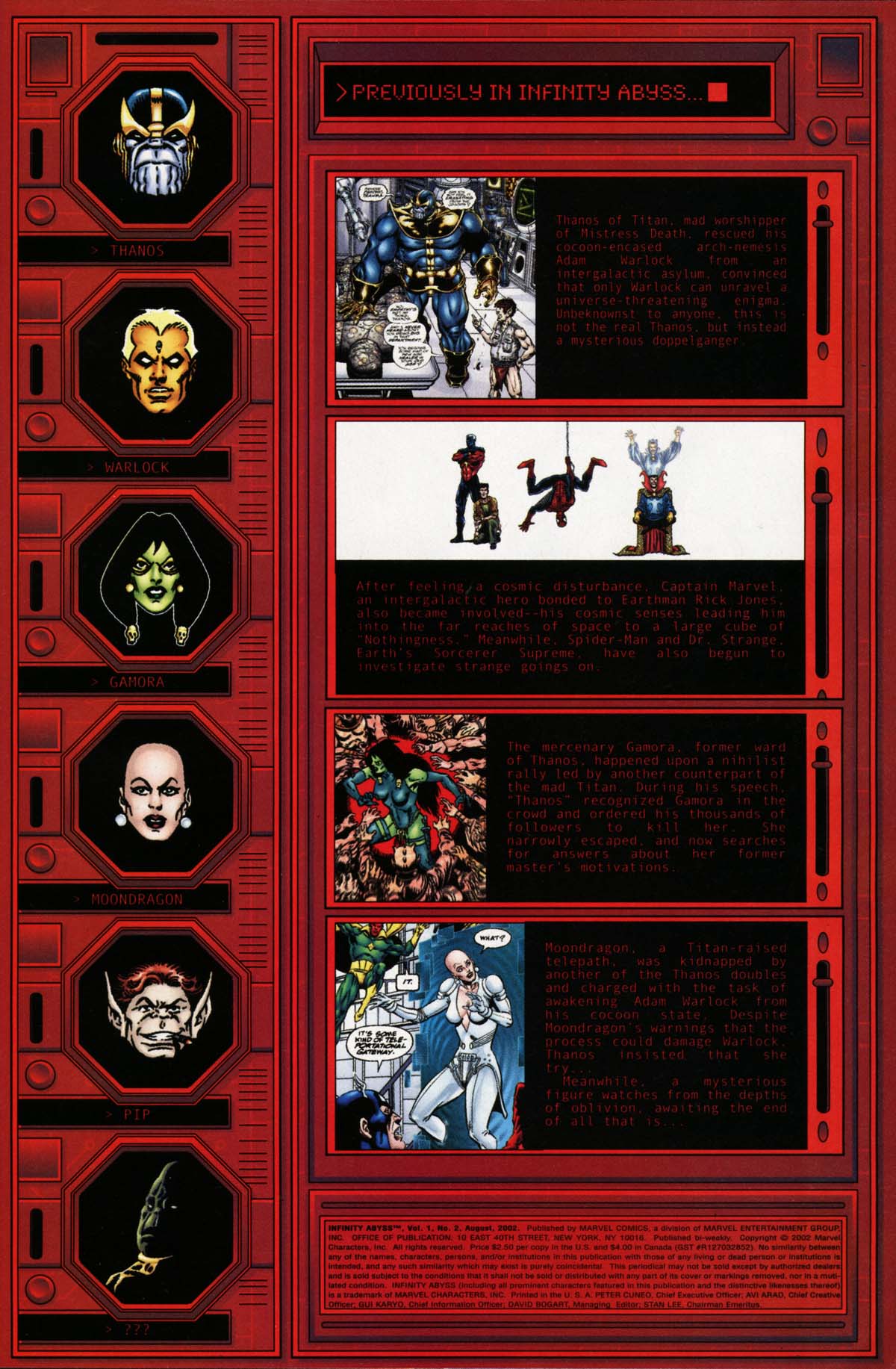 Read online Infinity Abyss comic -  Issue #2 - 2