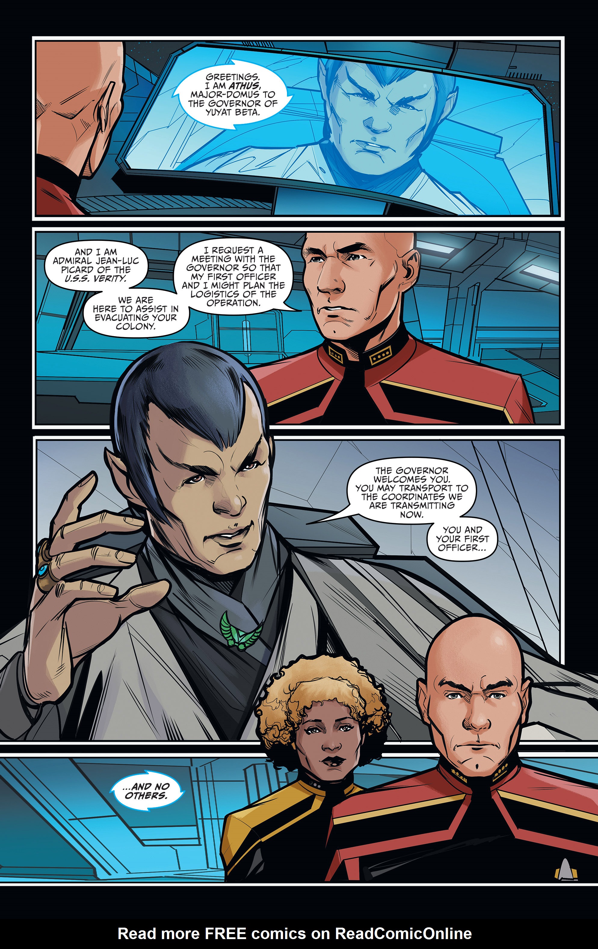Read online Star Trek: Picard Countdown comic -  Issue #1 - 13