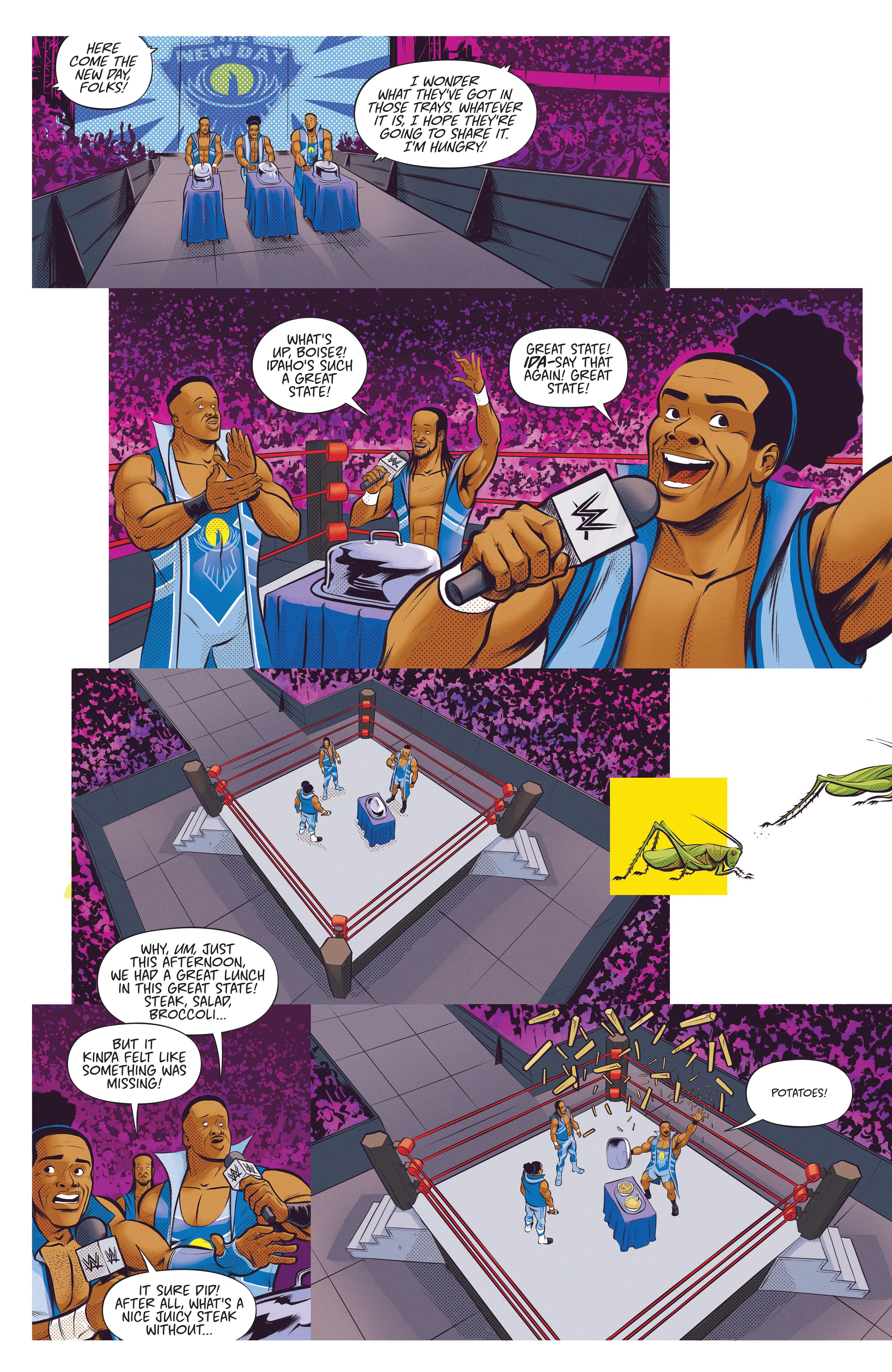 Read online WWE The New Day: Power of Positivity comic -  Issue #2 - 19