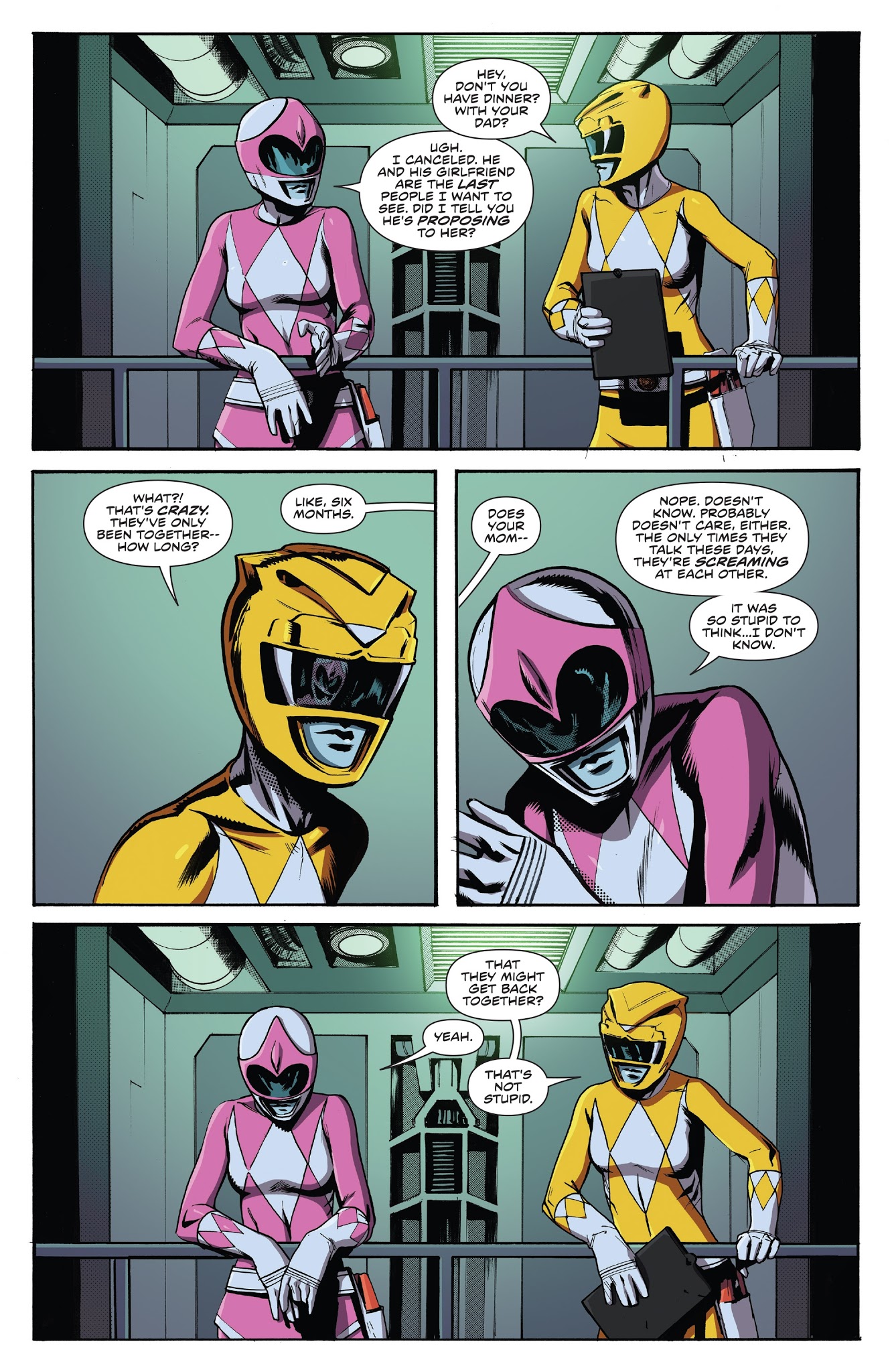 Read online Mighty Morphin Power Rangers comic -  Issue #22 - 12