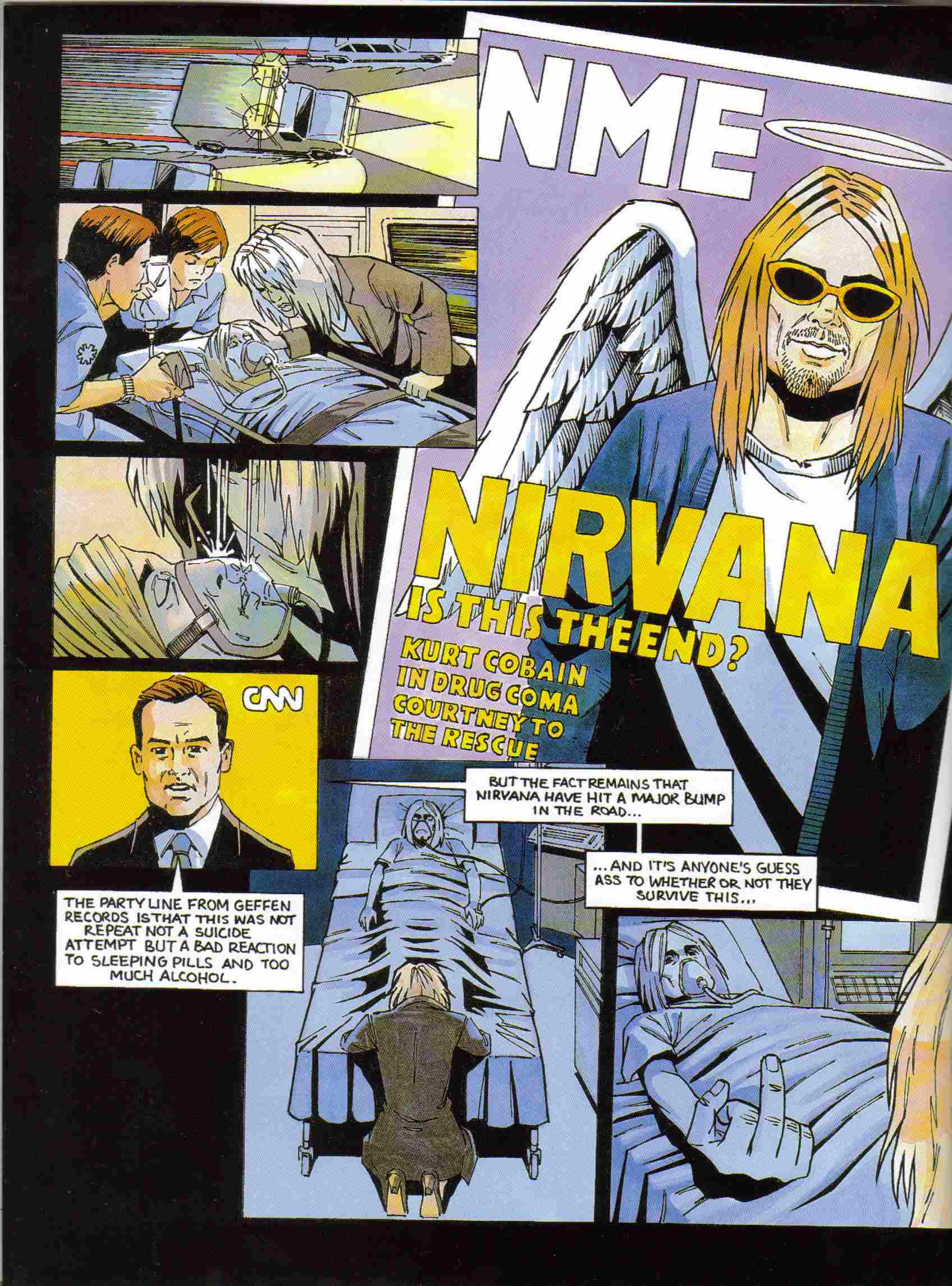 Read online GodSpeed: The Kurt Cobain Graphic comic -  Issue # TPB - 81