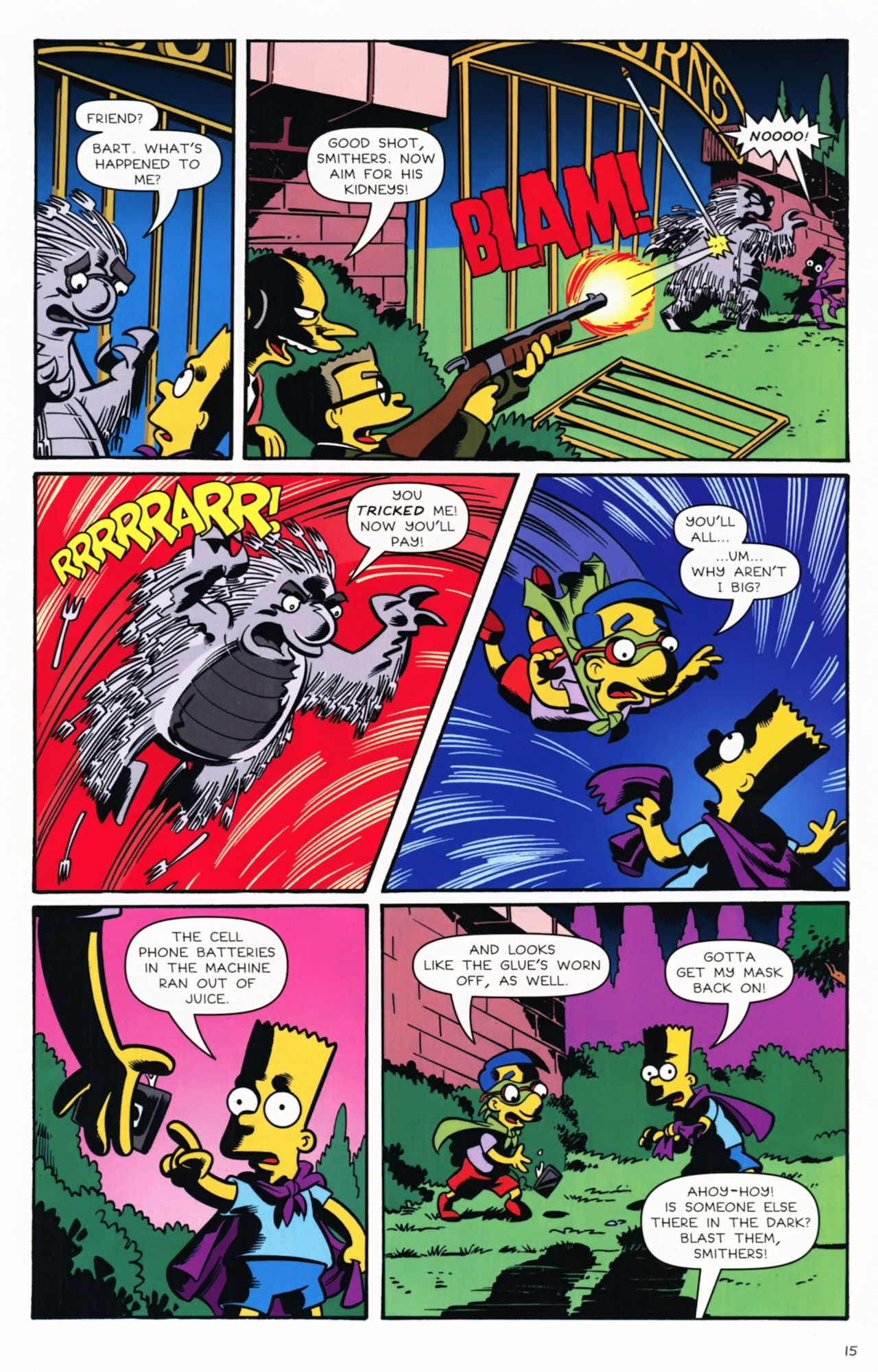 Read online Bongo Comics Presents Simpsons Super Spectacular comic -  Issue #12 - 17