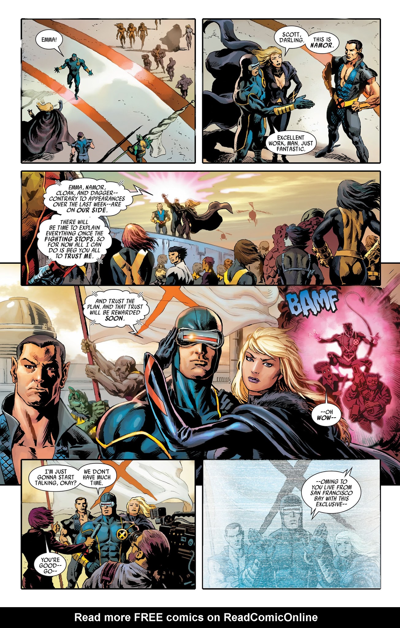 Read online Dark Avengers/Uncanny X-Men: Utopia comic -  Issue # TPB - 132