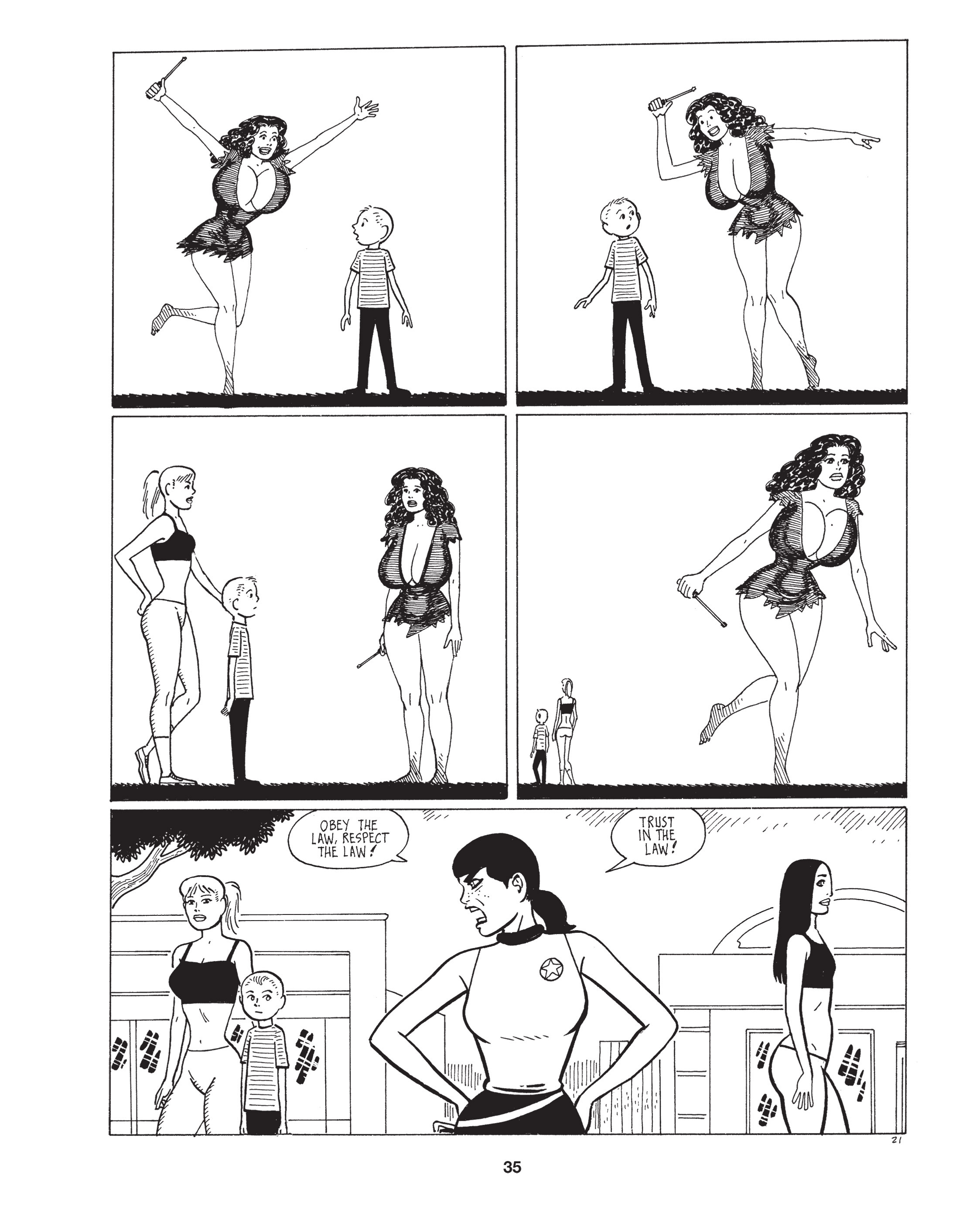 Read online Love and Rockets: New Stories comic -  Issue #5 - 36