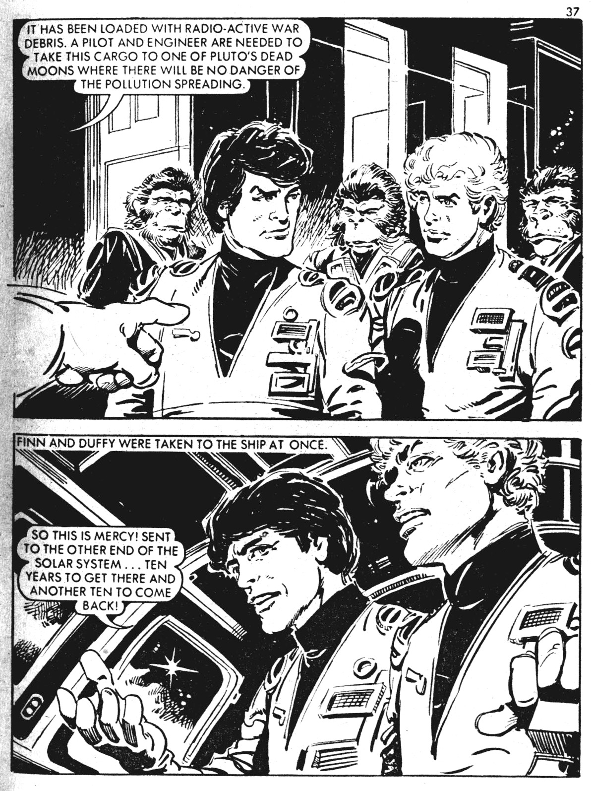 Read online Starblazer comic -  Issue #10 - 37
