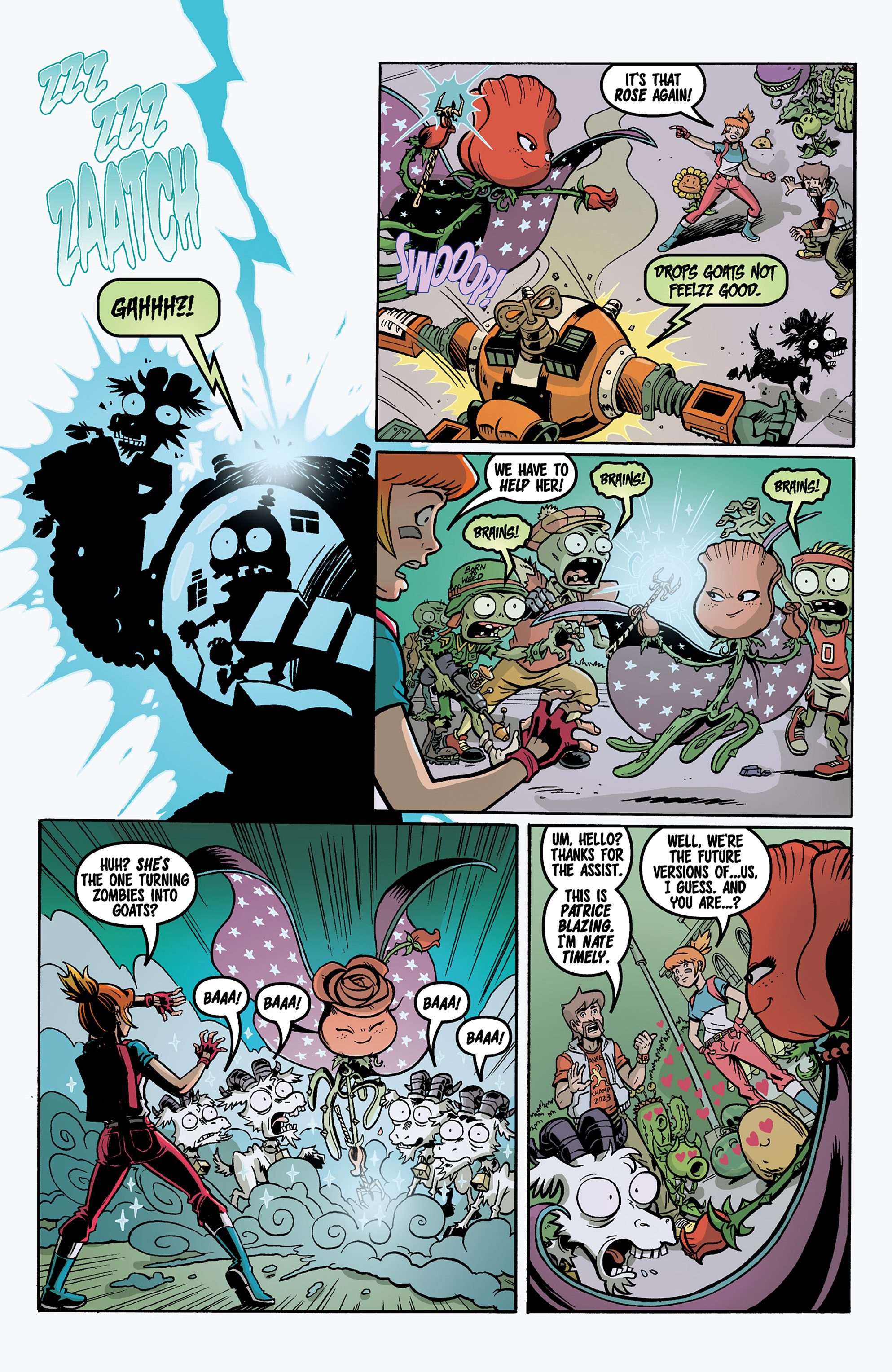 Read online Plants vs. Zombies: Garden Warfare comic -  Issue #2 - 9