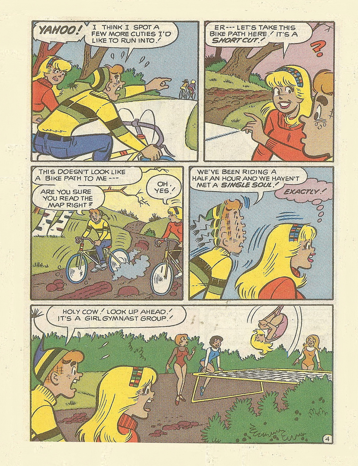 Read online Betty and Veronica Digest Magazine comic -  Issue #55 - 75