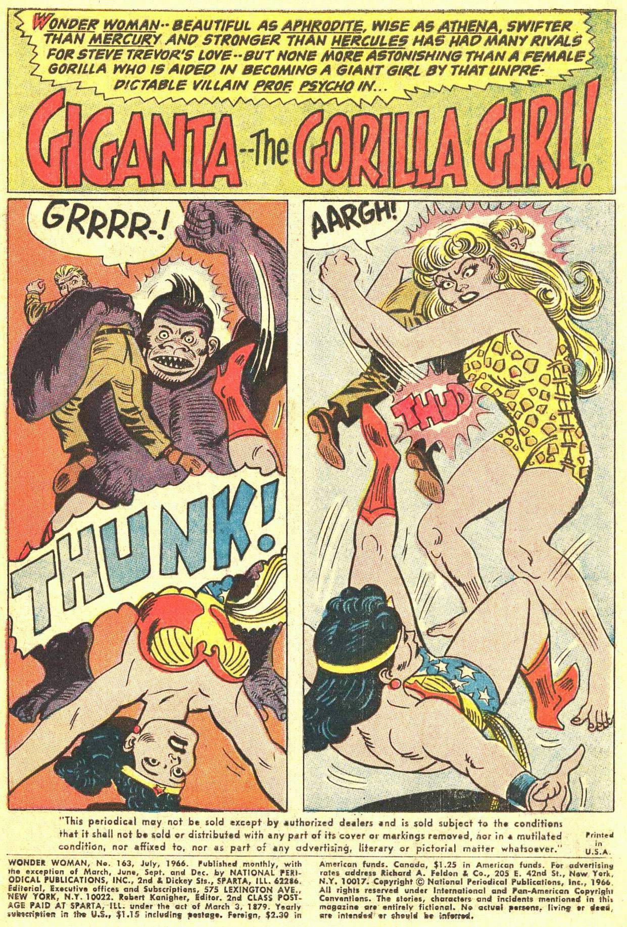 Read online Wonder Woman (1942) comic -  Issue #163 - 4