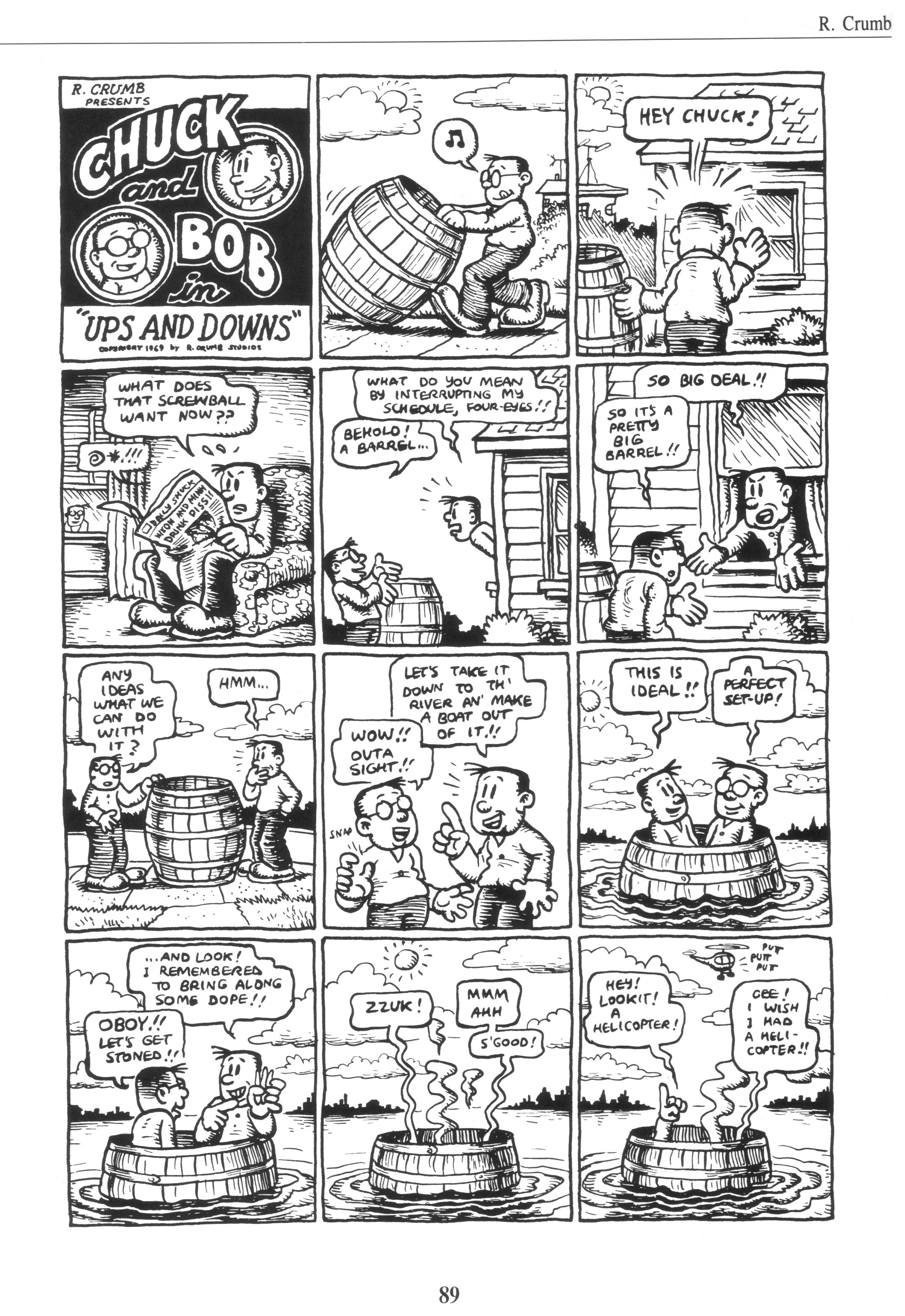 Read online The Complete Crumb Comics comic -  Issue # TPB 6 - 99