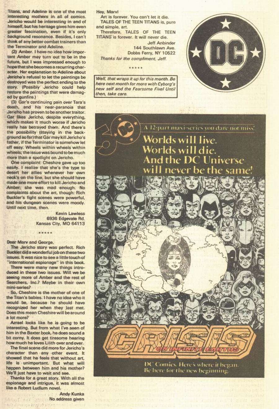 Read online Tales of the Teen Titans comic -  Issue #56 - 26