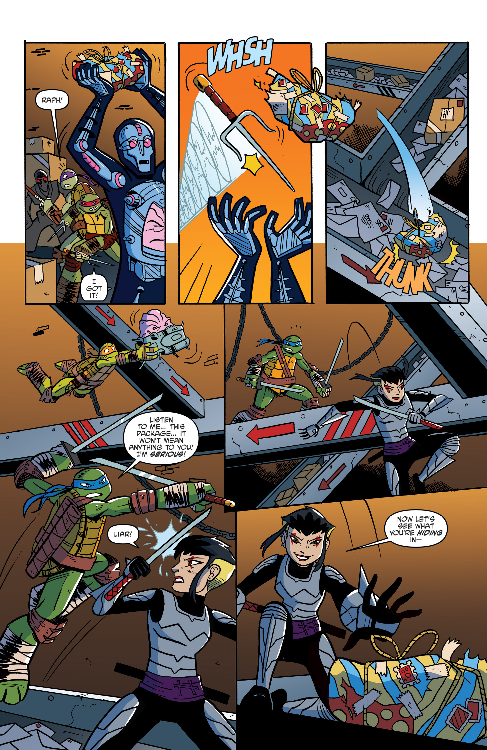 Read online Teenage Mutant Ninja Turtles New Animated Adventures comic -  Issue #12 - 9