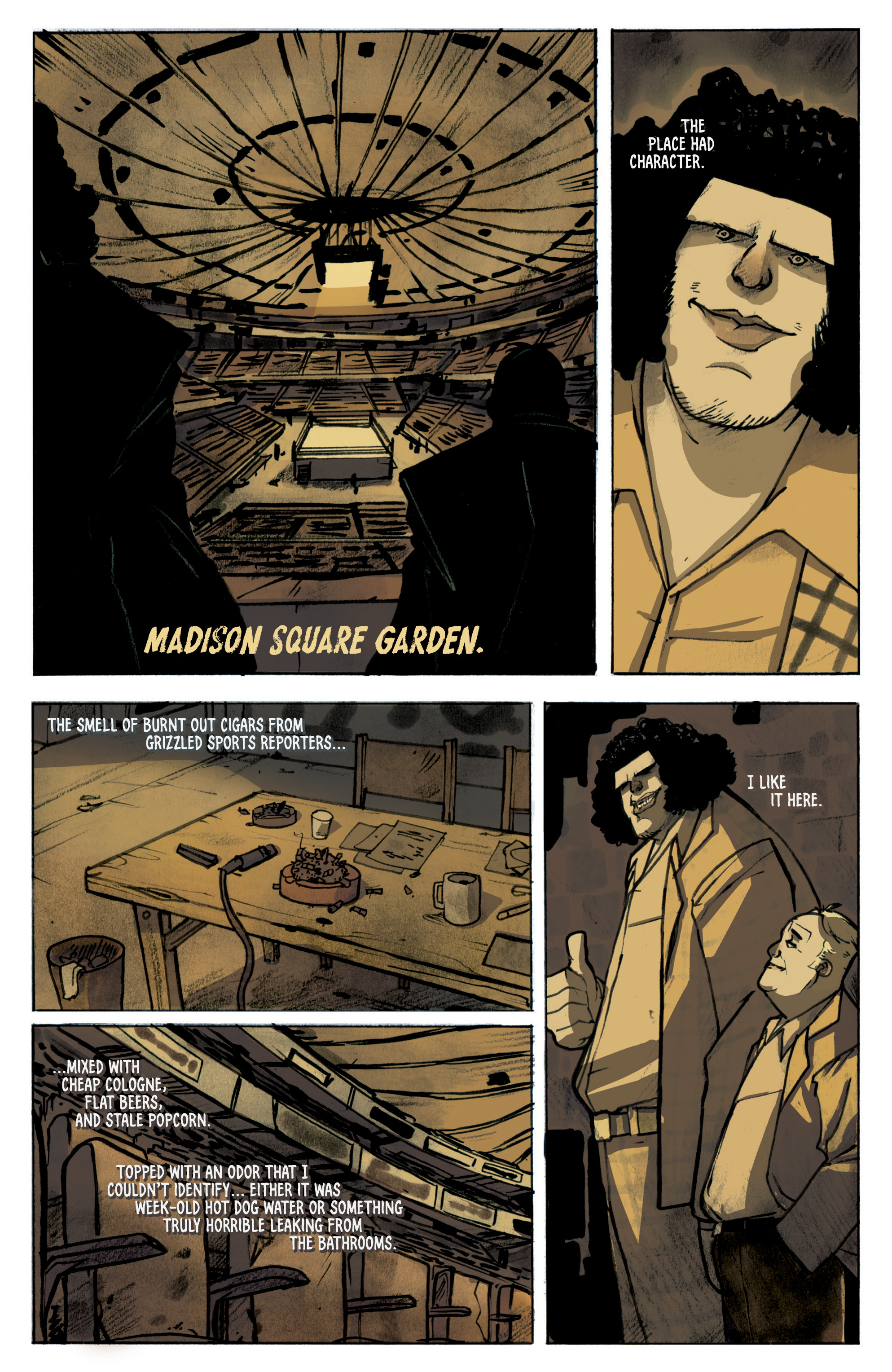 Read online Andre the Giant: Closer To Heaven comic -  Issue # TPB - 40