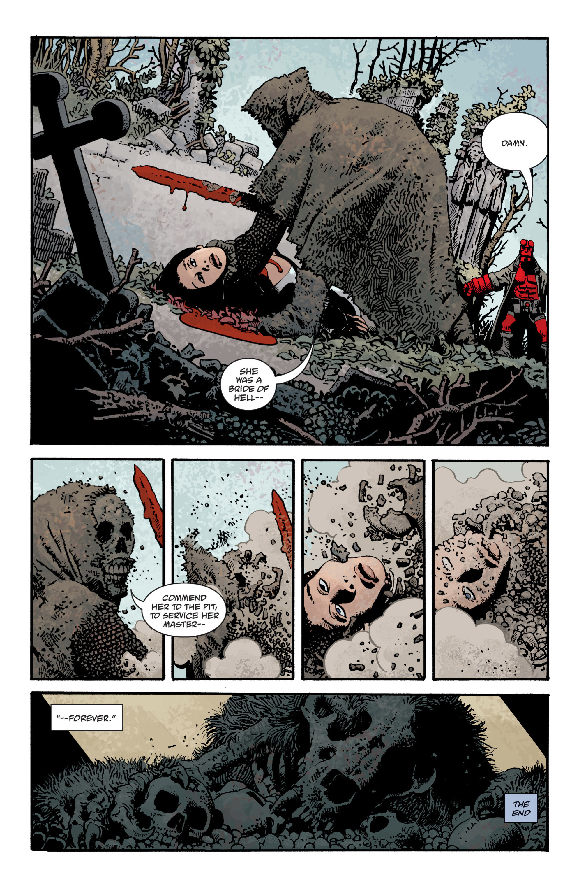 Read online Hellboy comic -  Issue #11 - 144