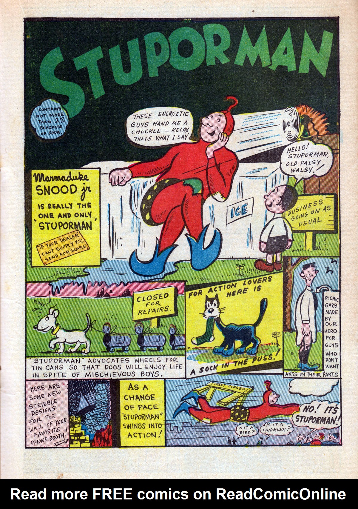Read online Comedy Comics (1942) comic -  Issue #11 - 29