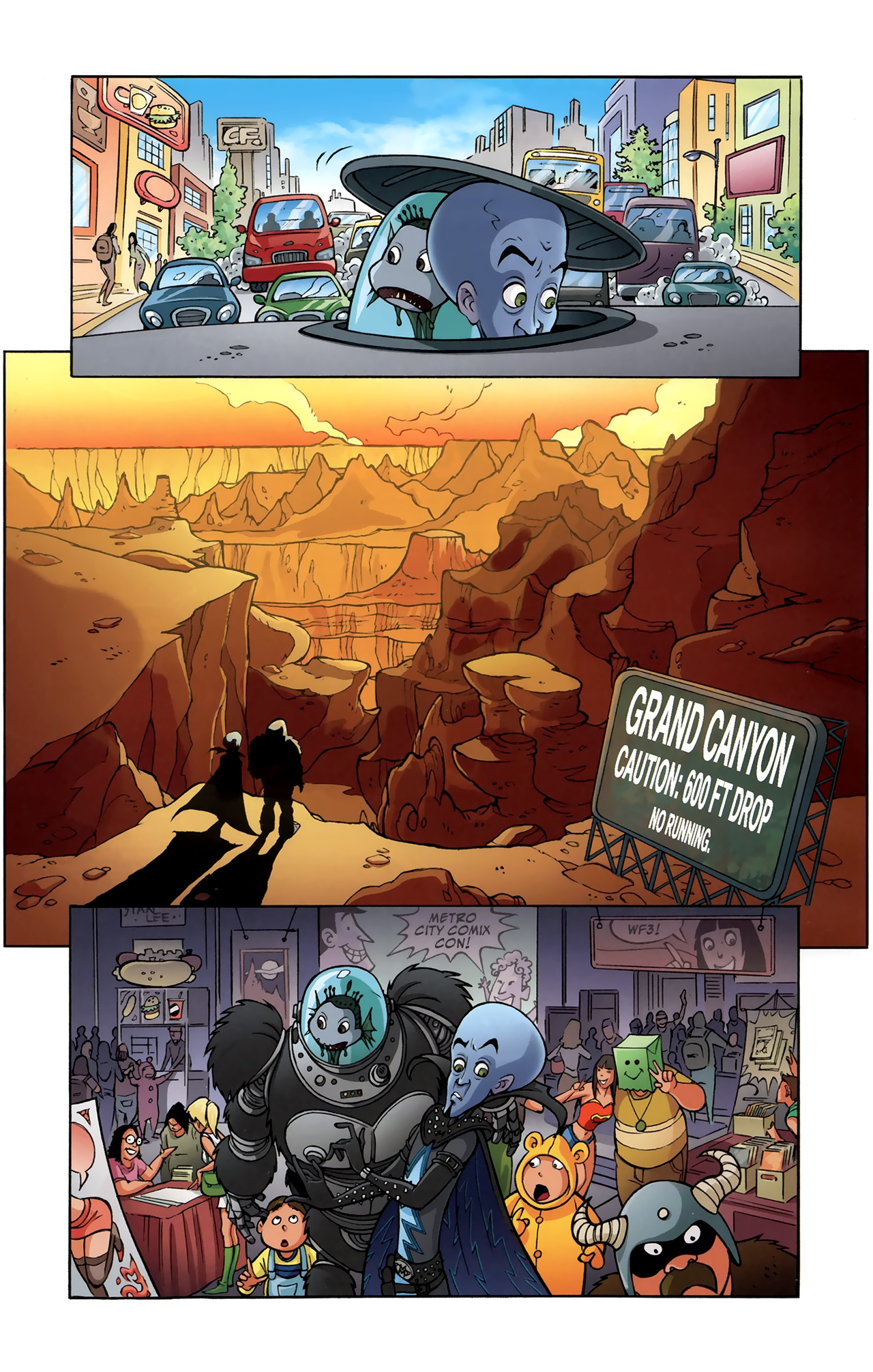 Read online Megamind: Bad. Blue. Brilliant. comic -  Issue #1 - 29