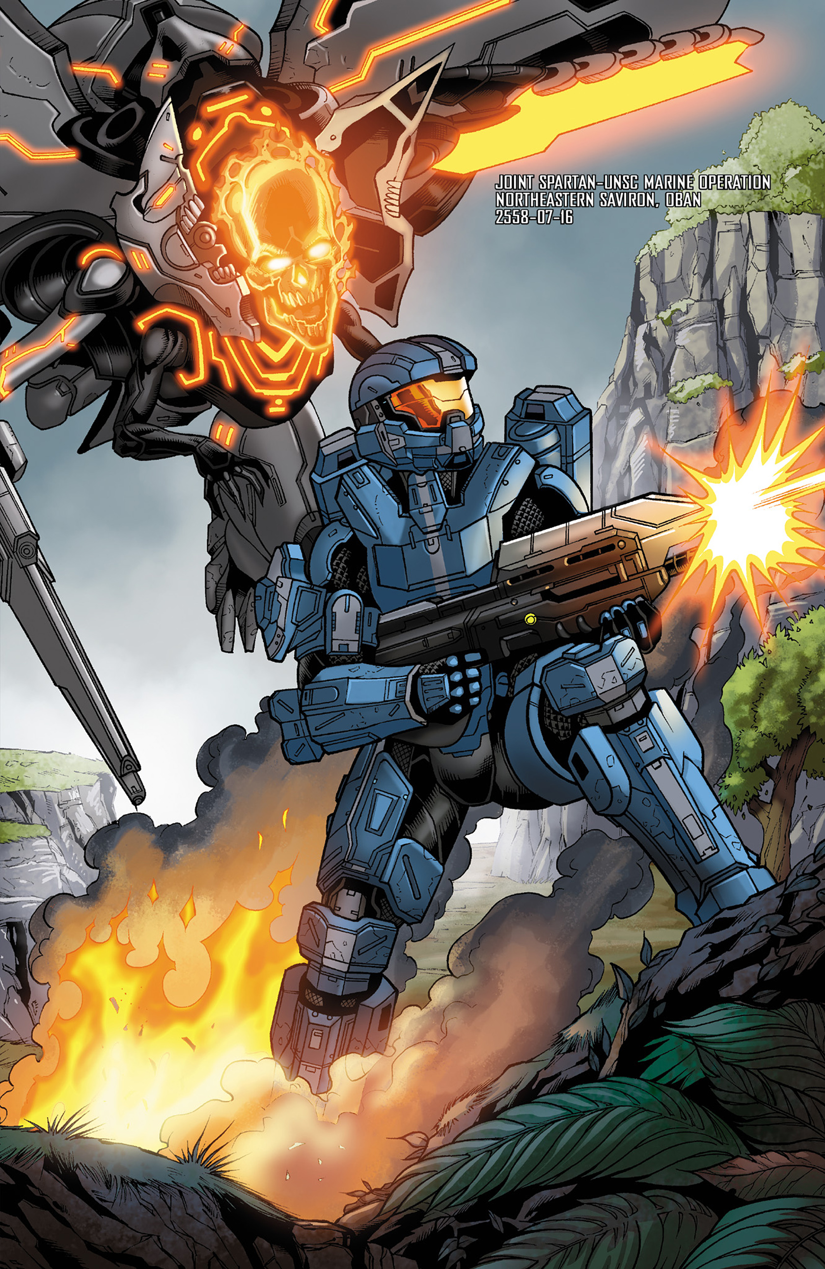 Read online Halo: Escalation comic -  Issue #13 - 7