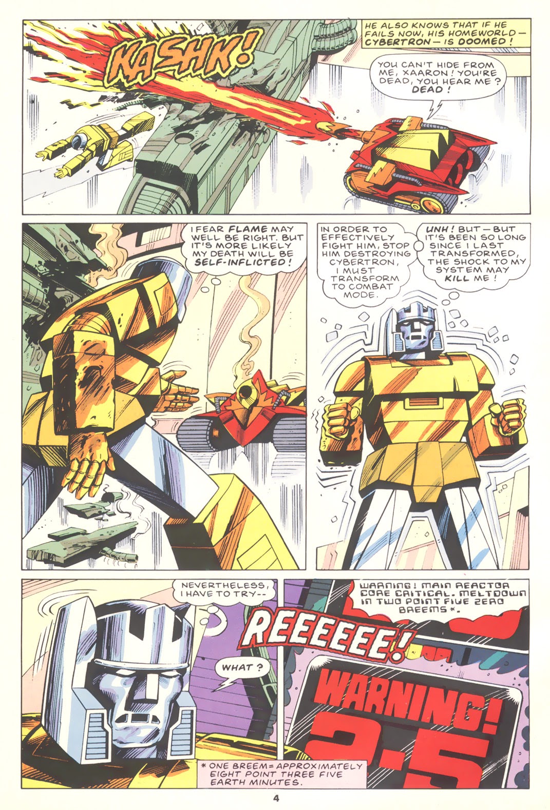 Read online The Transformers (UK) comic -  Issue #169 - 4