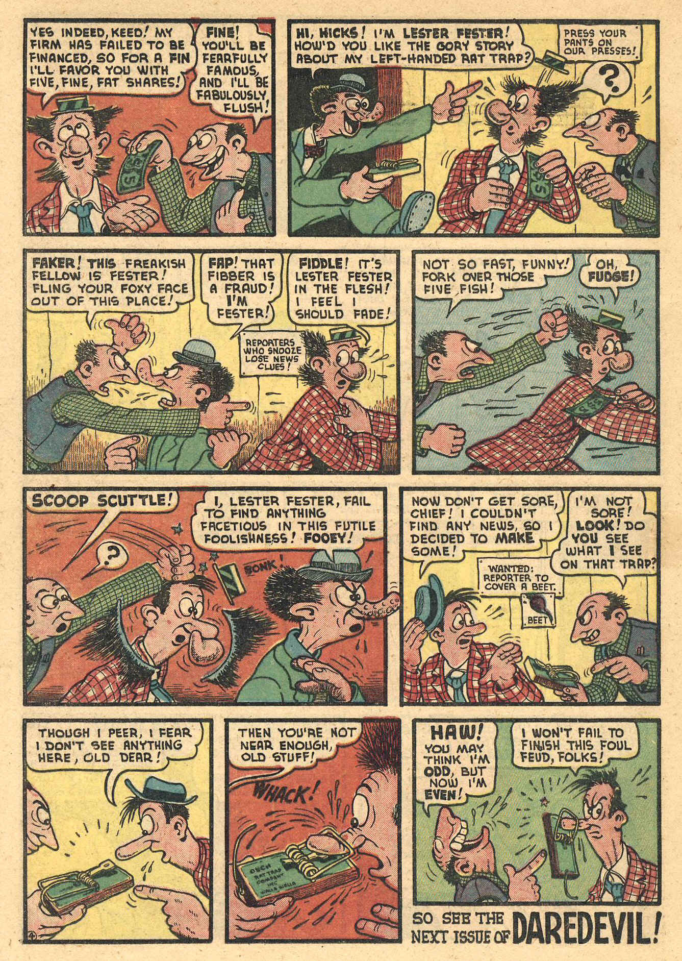 Read online Daredevil (1941) comic -  Issue #16 - 30
