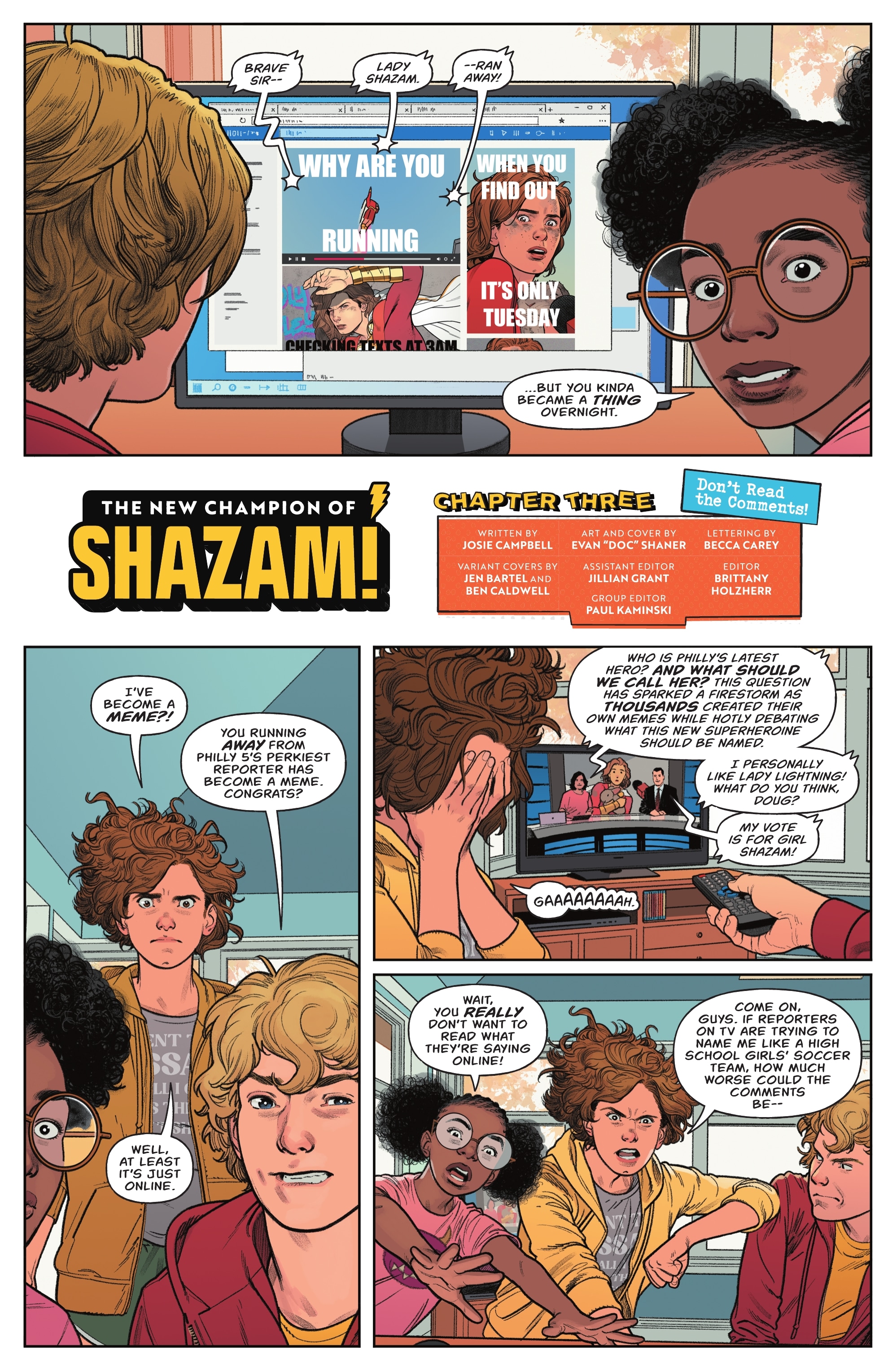 Read online The New Champion Of Shazam! comic -  Issue #3 - 6
