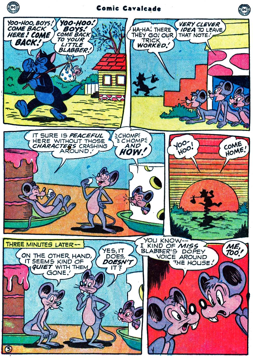 Read online Comic Cavalcade comic -  Issue #39 - 22