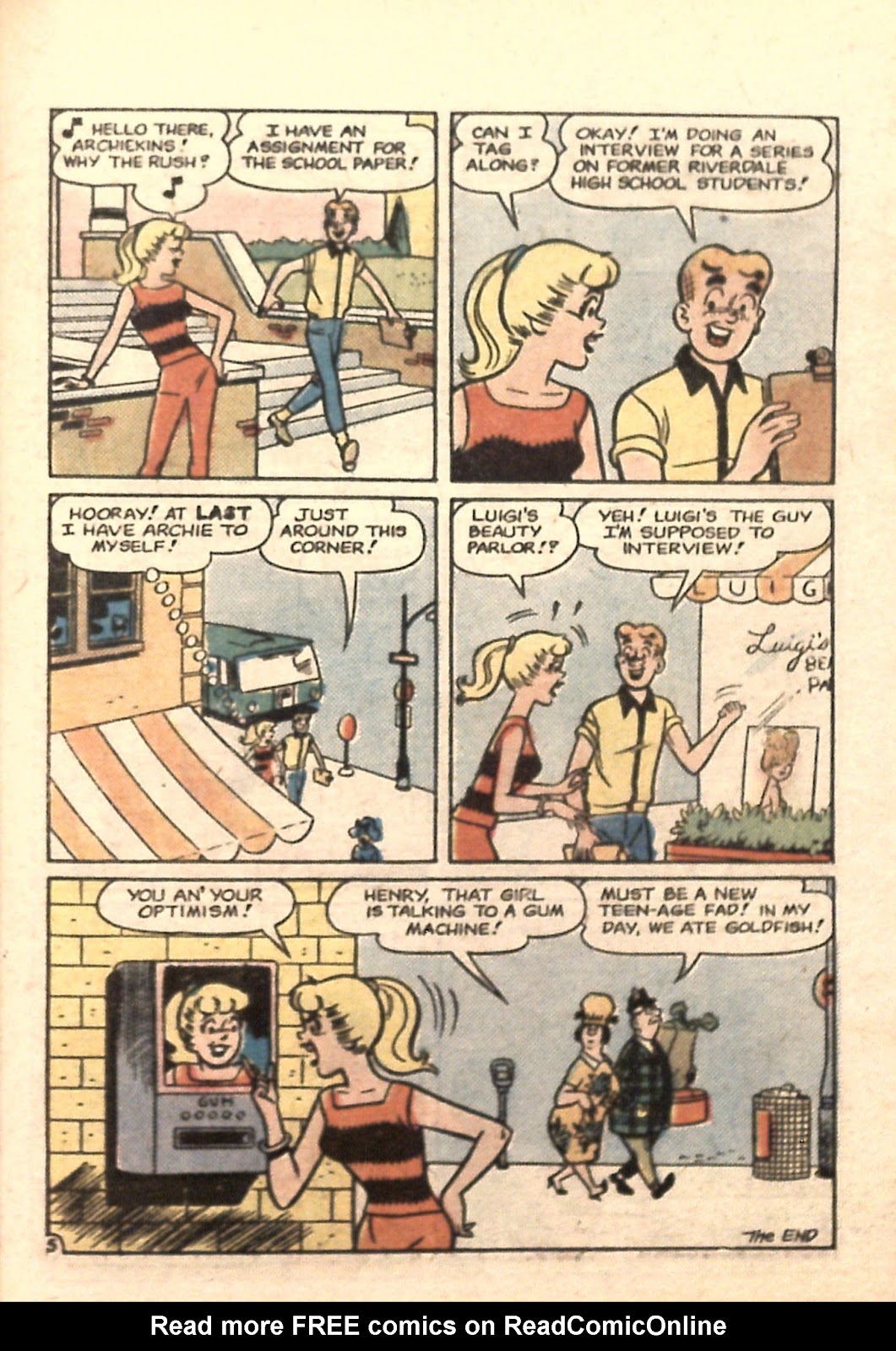 Archie...Archie Andrews, Where Are You? Digest Magazine issue 7 - Page 57