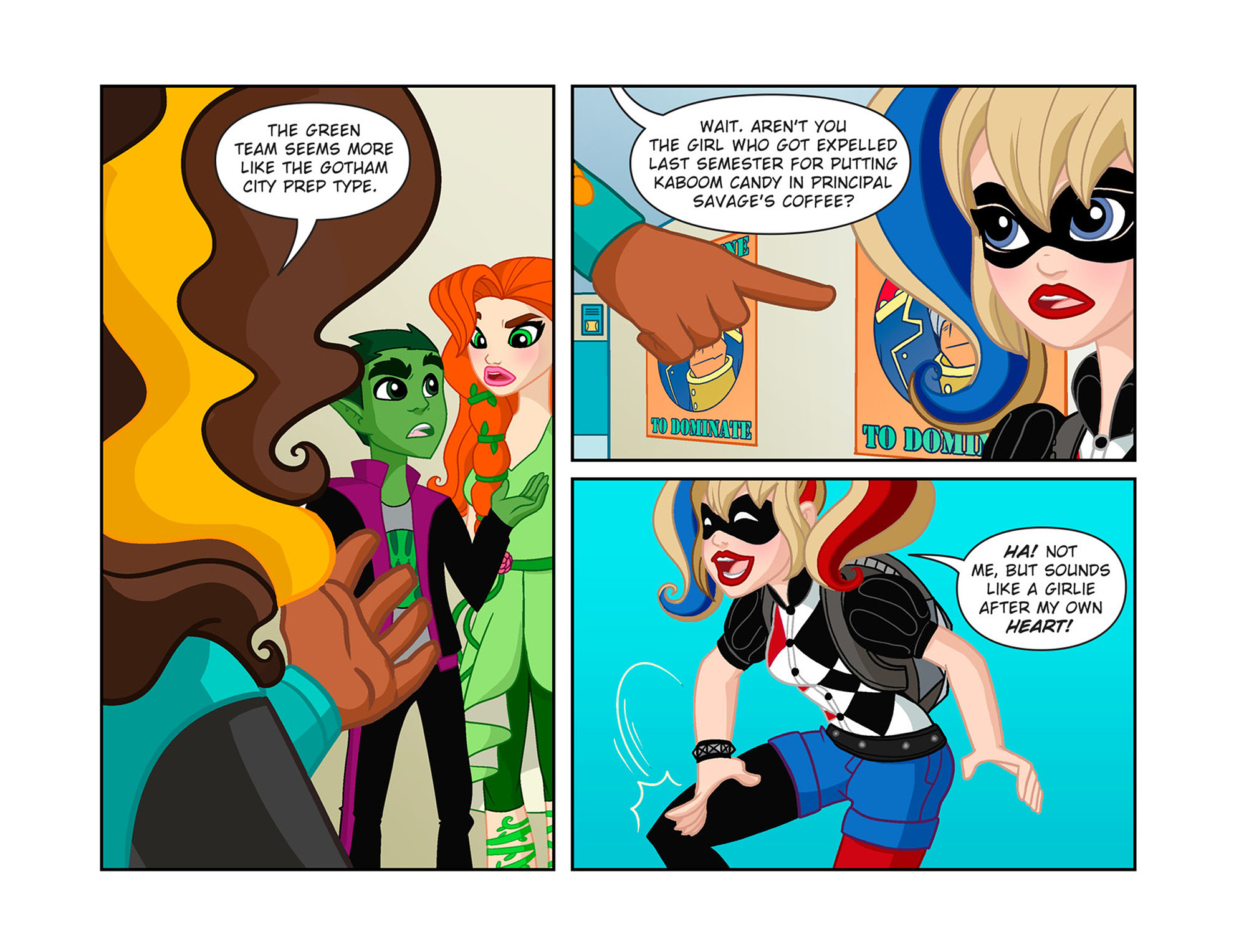 Read online DC Super Hero Girls: Past Times at Super Hero High comic -  Issue #5 - 7
