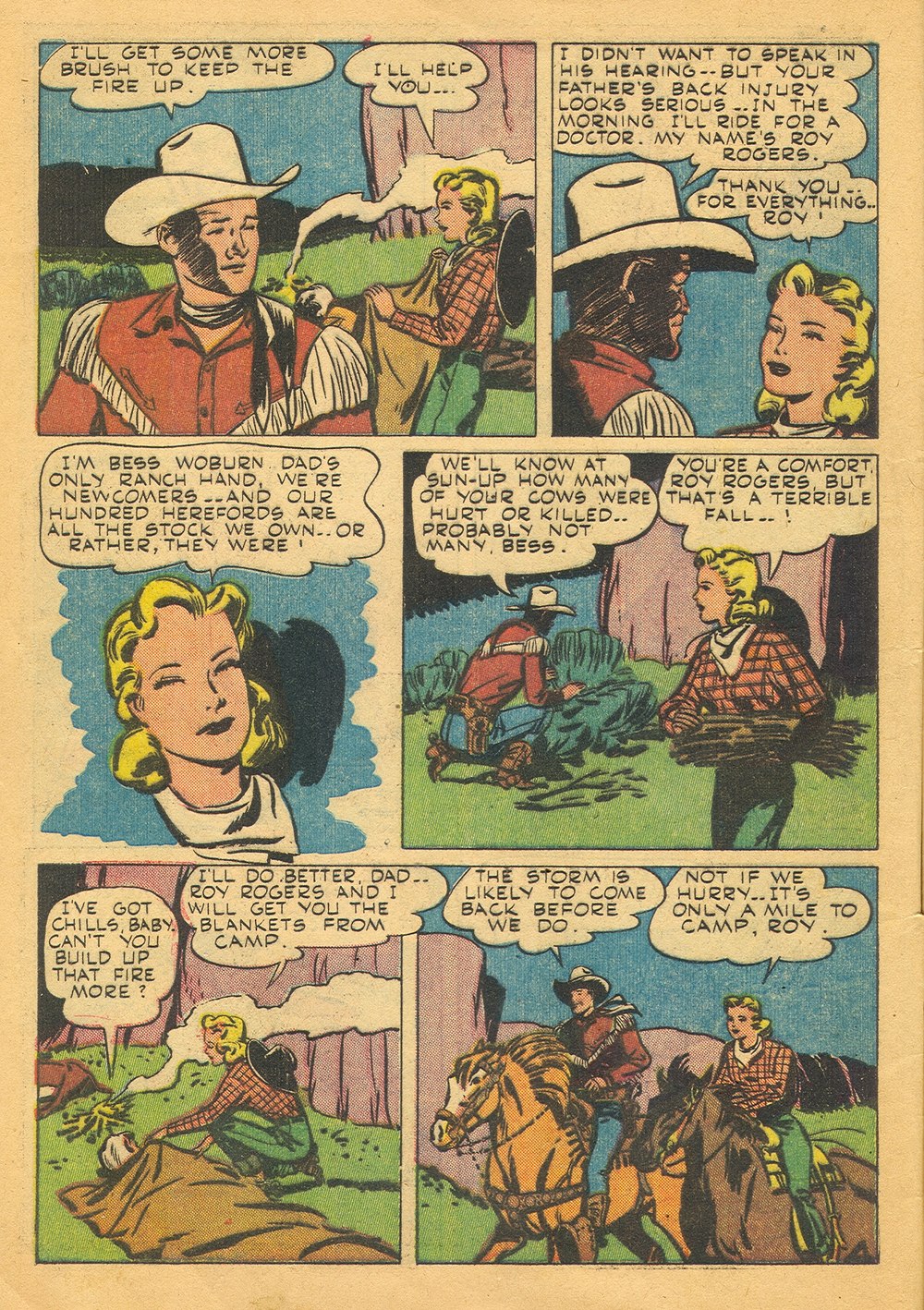 Read online Four Color Comics comic -  Issue #117 - 6